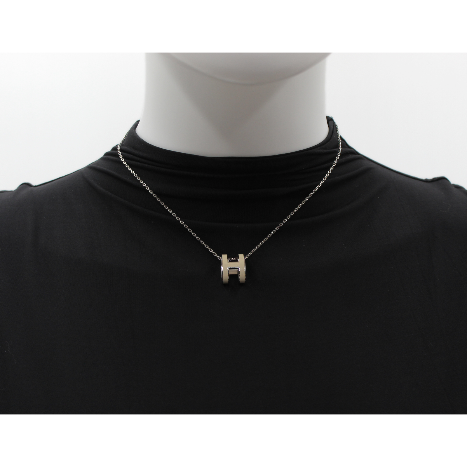 Pop H Metal Necklace