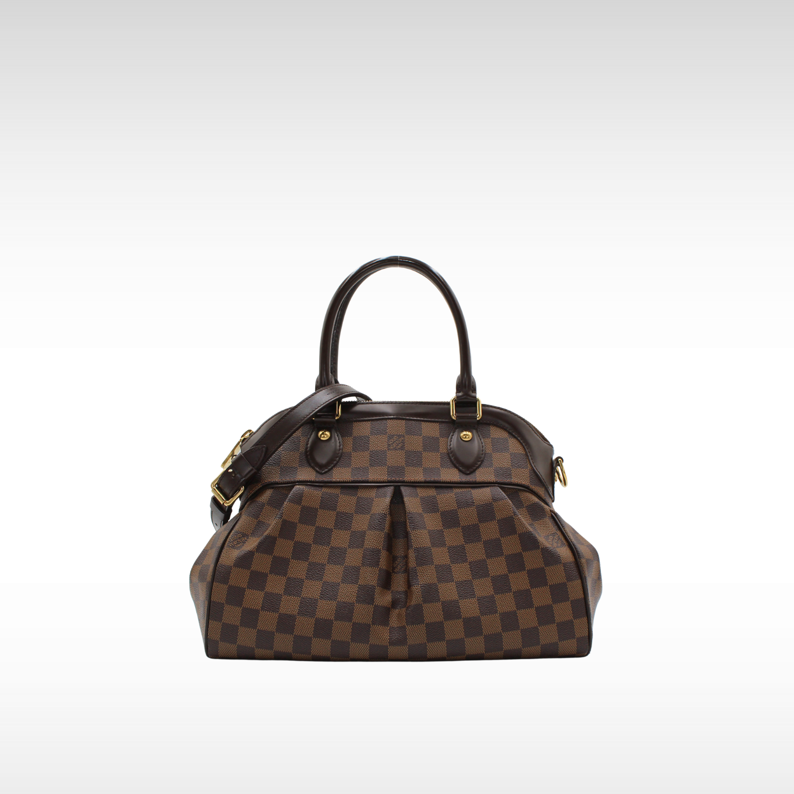 Trevi PM Damier Coated Canvas Ebene Handbag