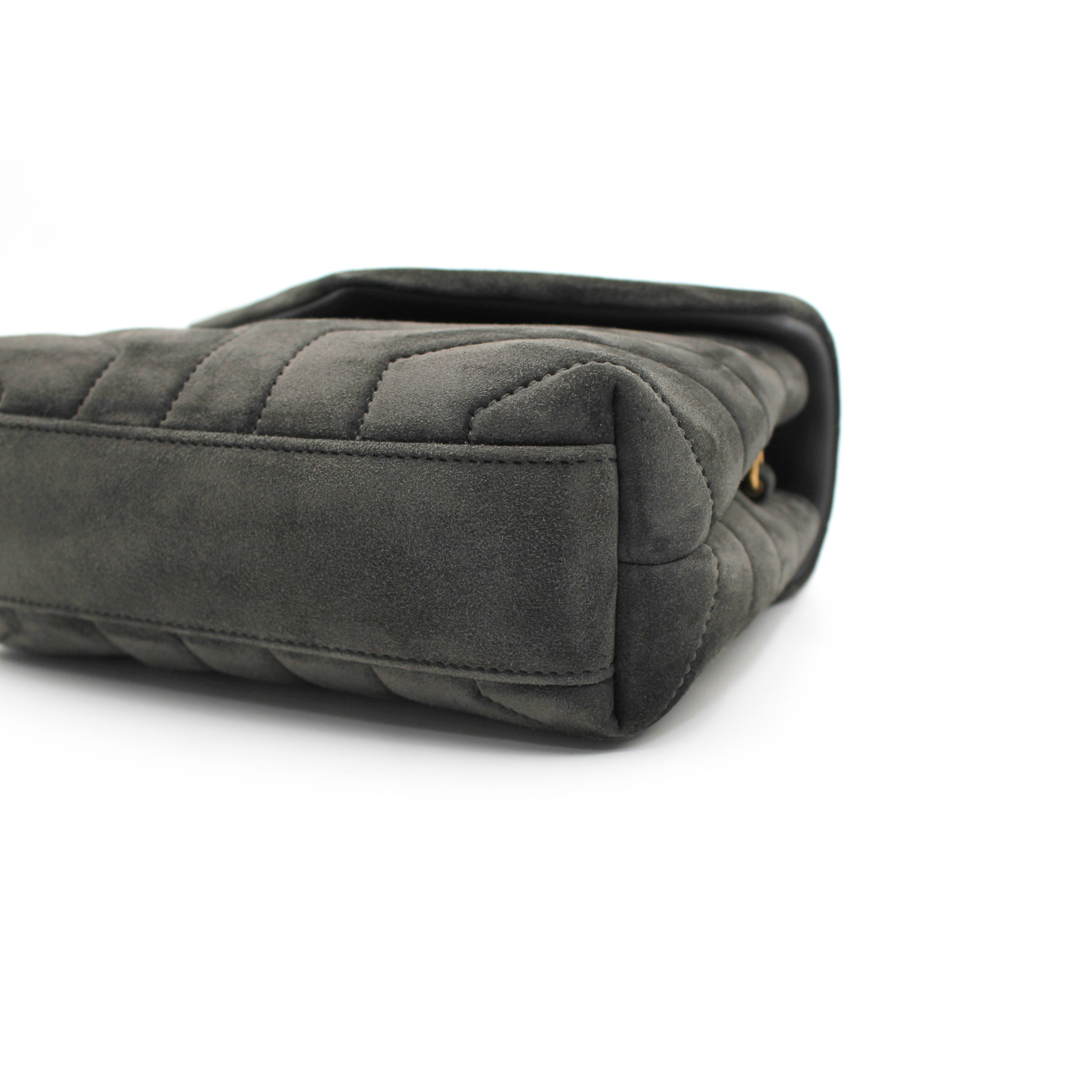 Loulou Toy Suede Crossbody Bag