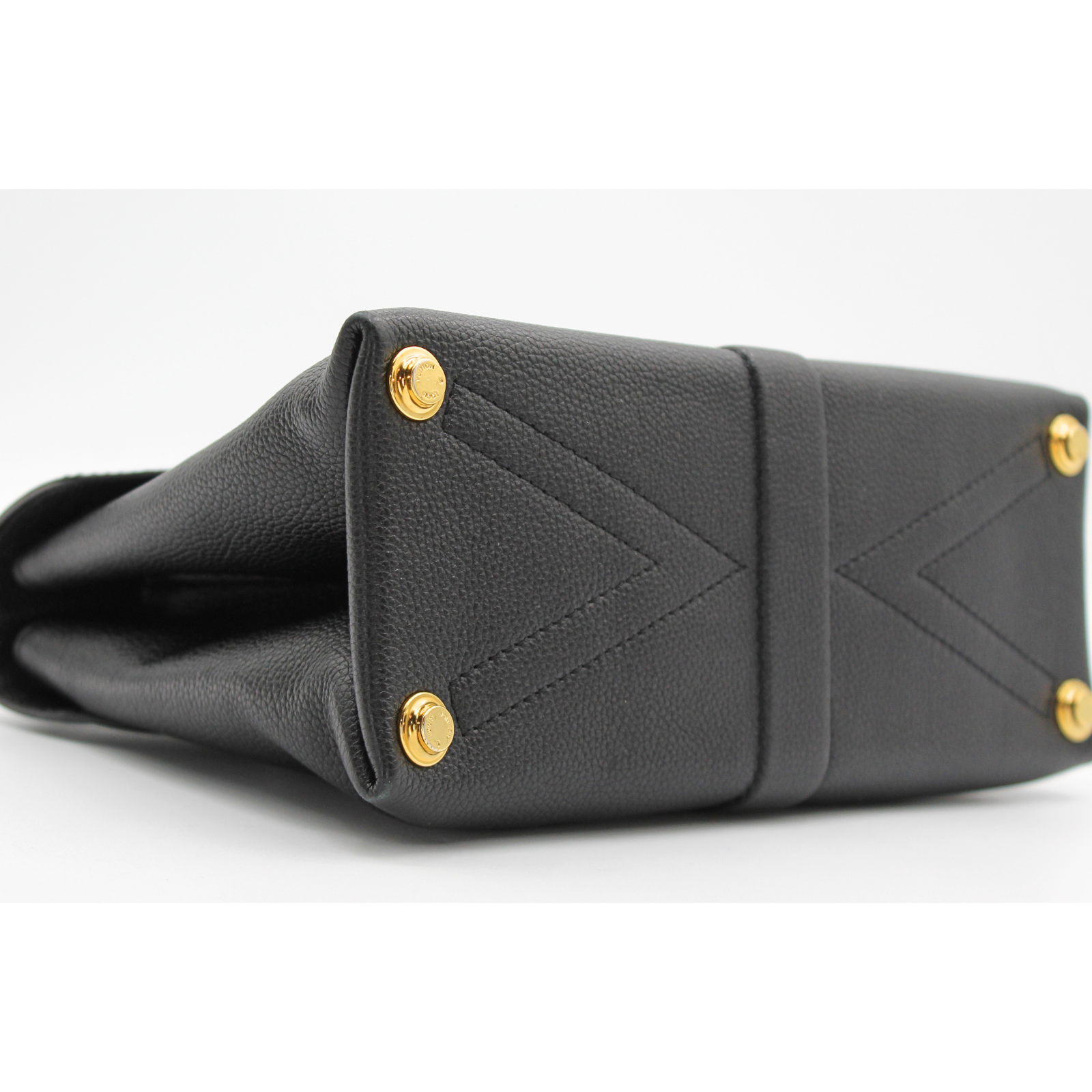 Rose Des Vents PM Calf Black Handbag