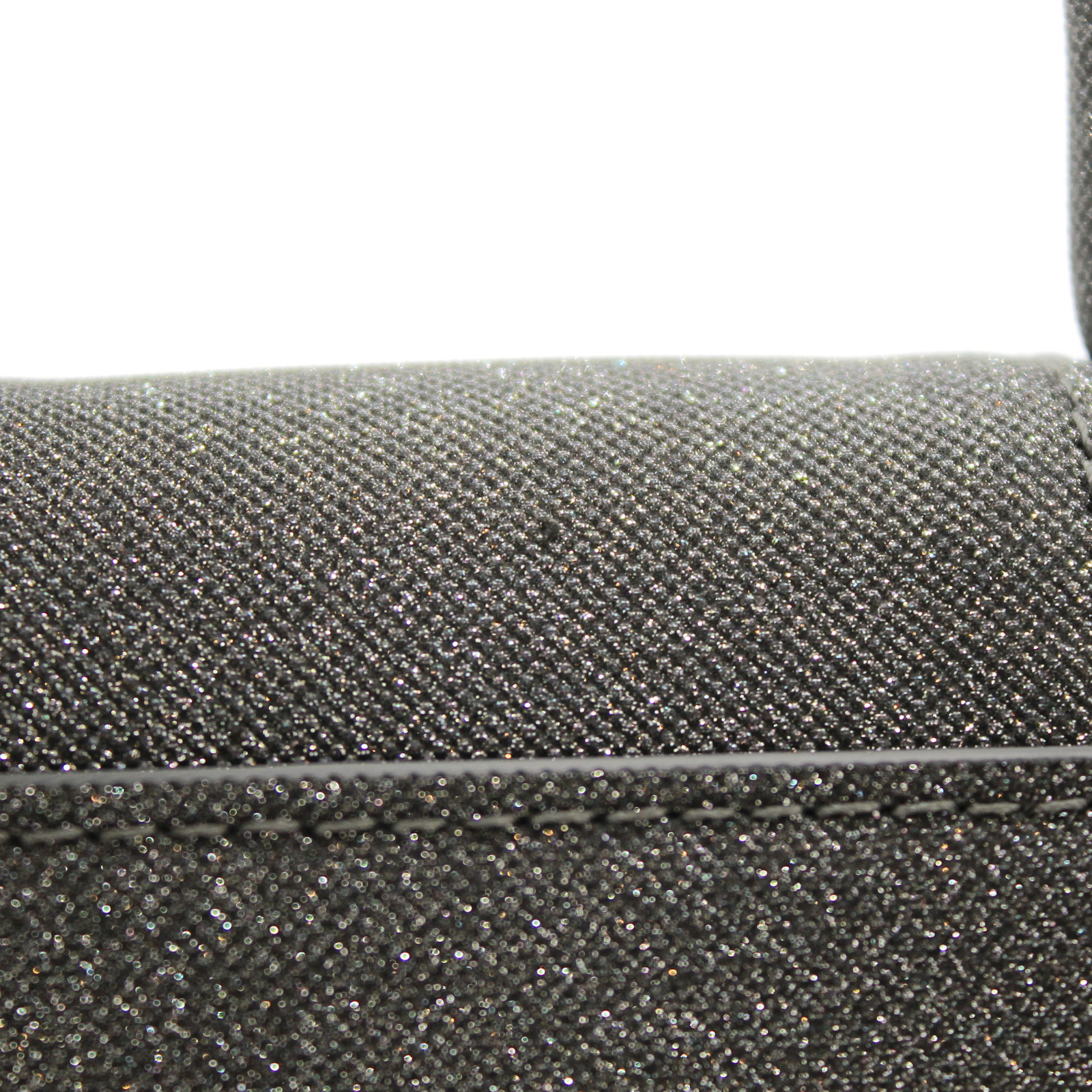 Hourglass Mini Glitter Calf Handbag