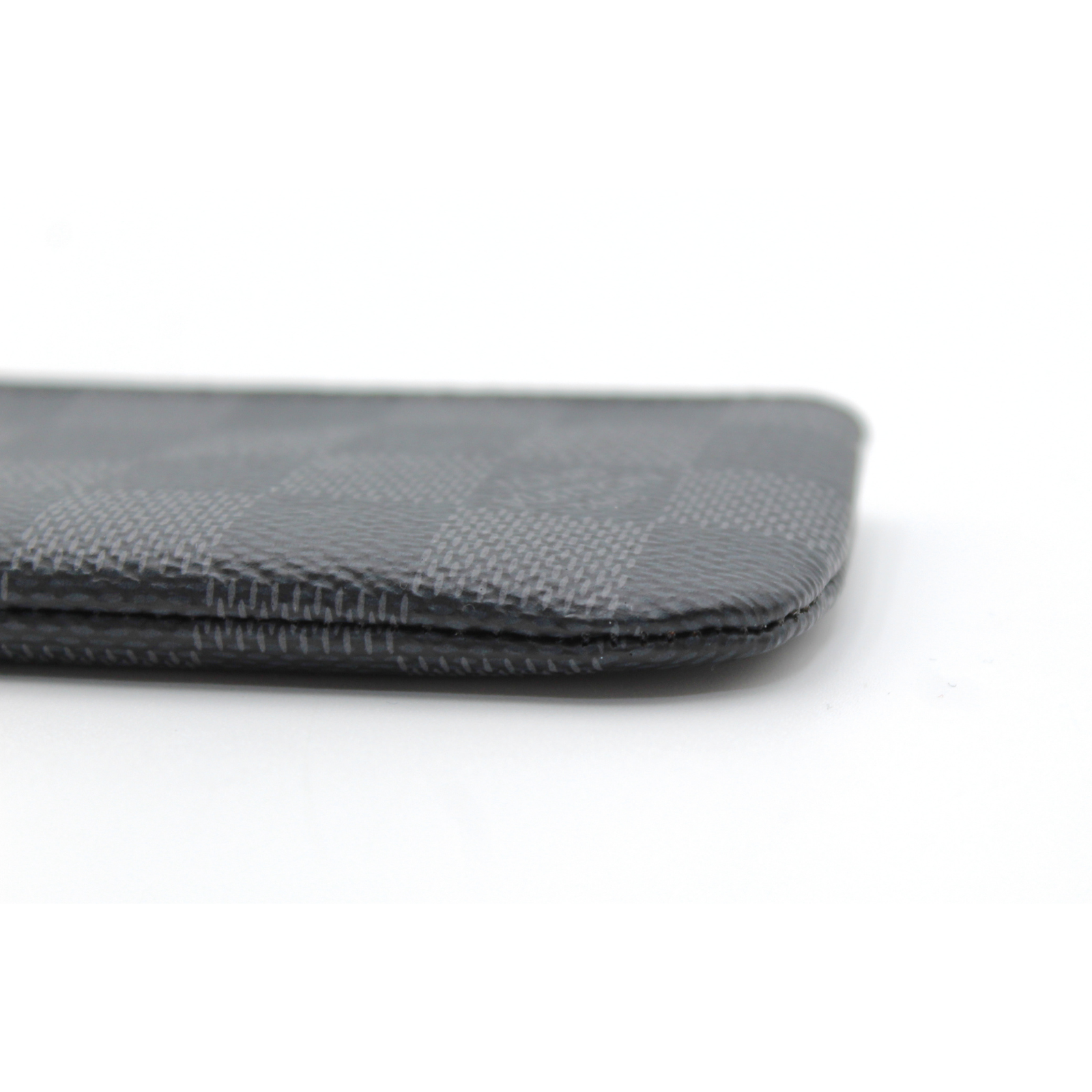 Pochette Cle Damier Graphite Coated Canvas Coin Case
