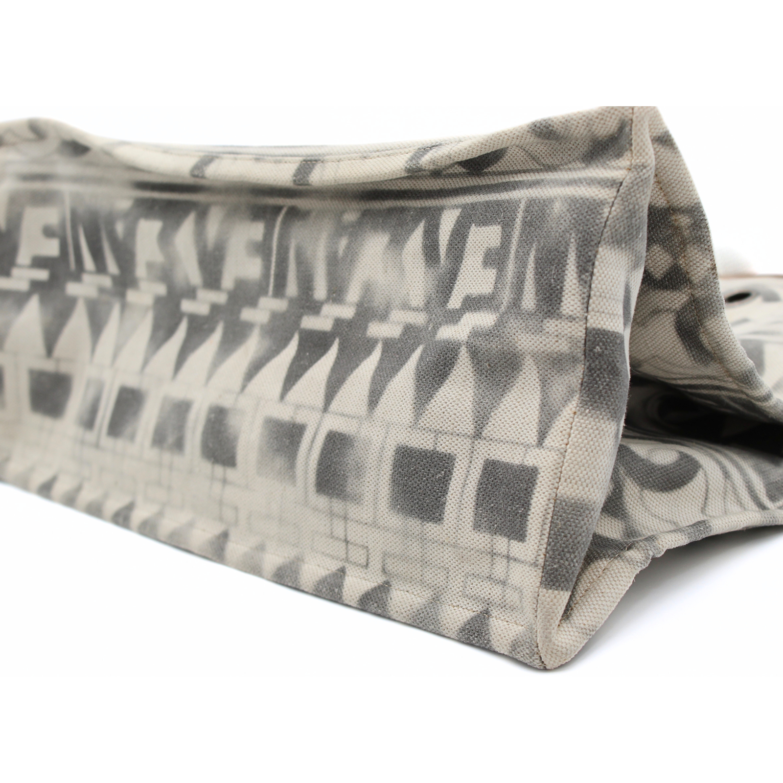 Shopping Large Canvas Beige Tote Bag