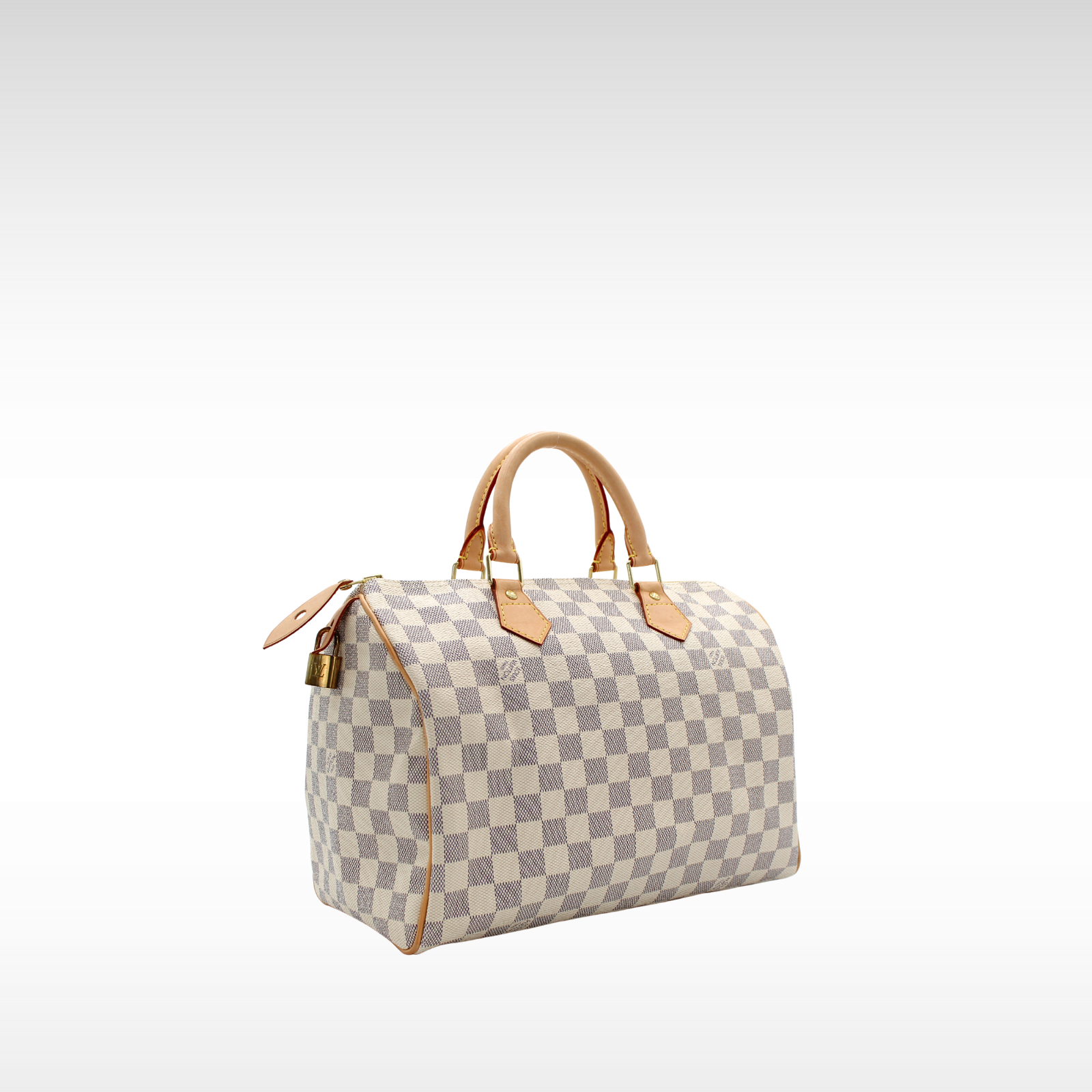 Speedy 30 Damier Azur Handbag