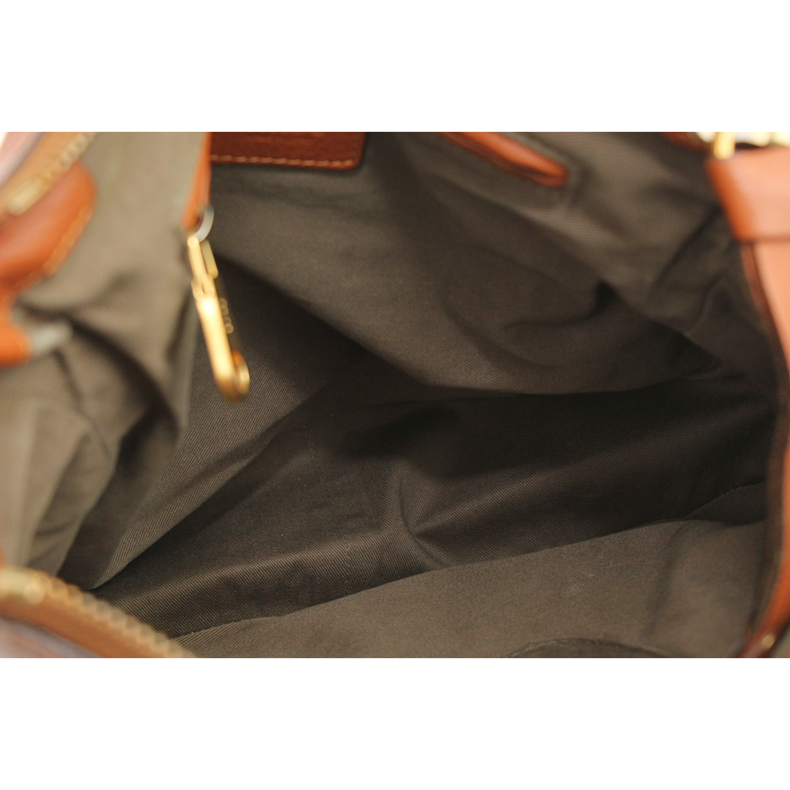 Marcie Medium Calf Brown Handbag