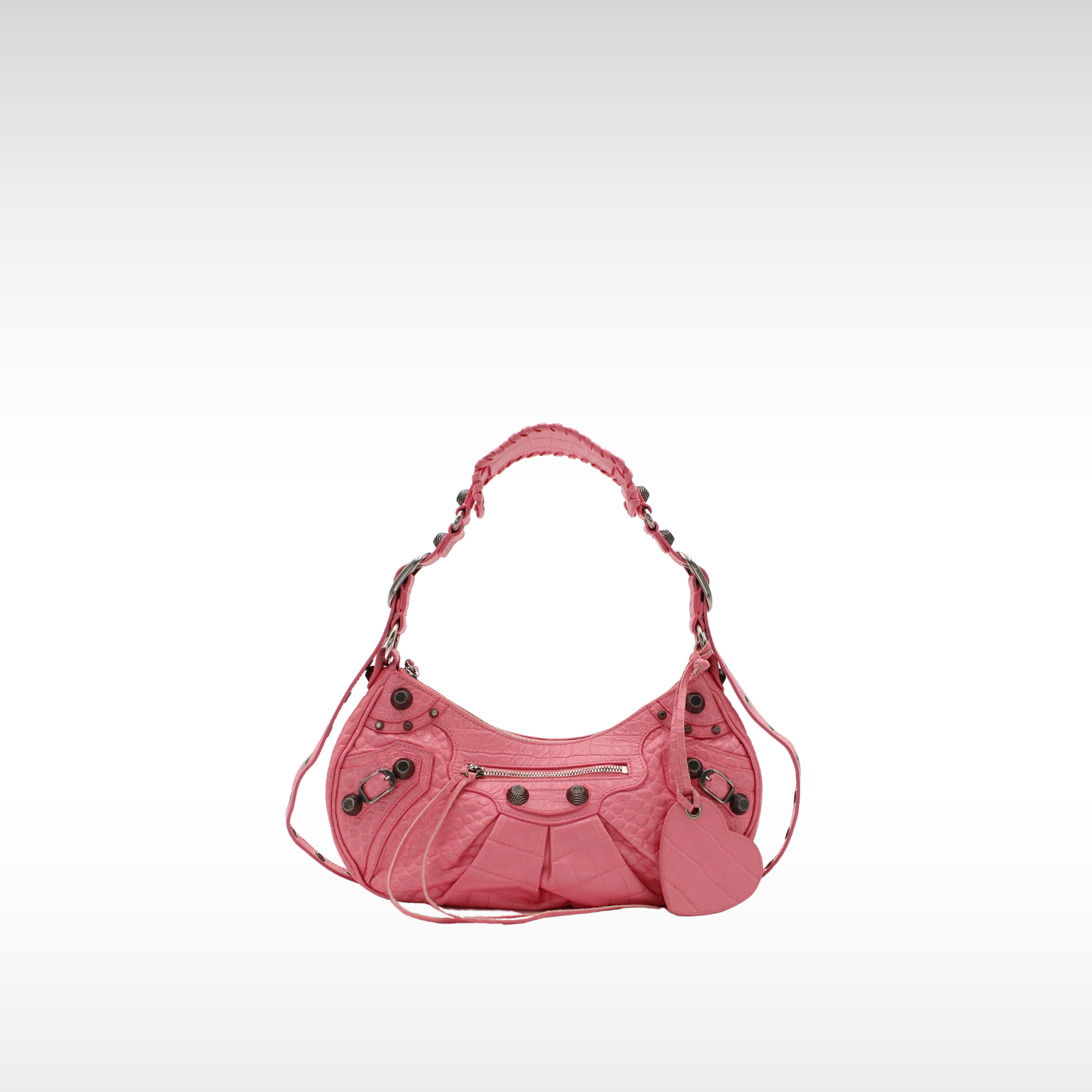 Le Cagole Small Lamb Shoulder Bag