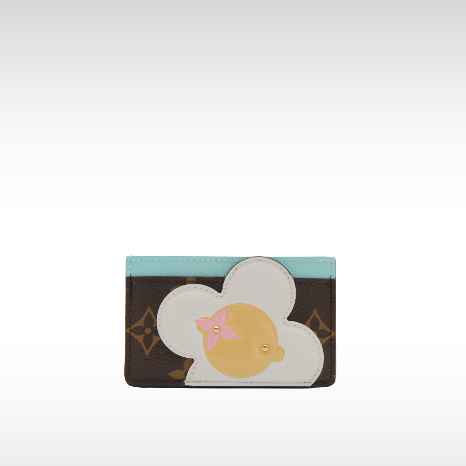 Card Holder Monogram Vivienne Snowy Pearl Card Case