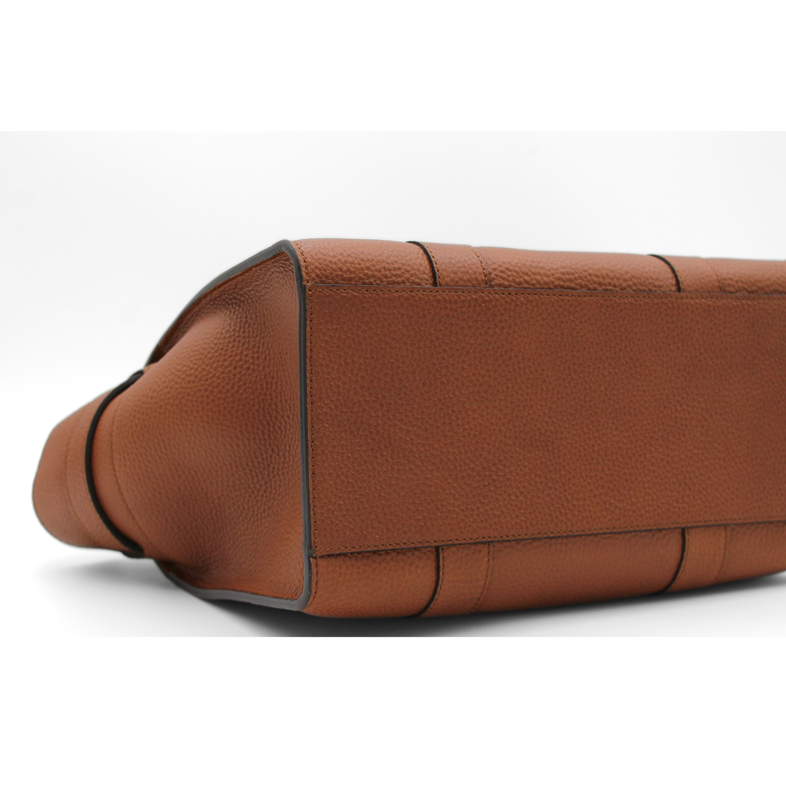 Zipped Bayswater Calf Brown Handbag