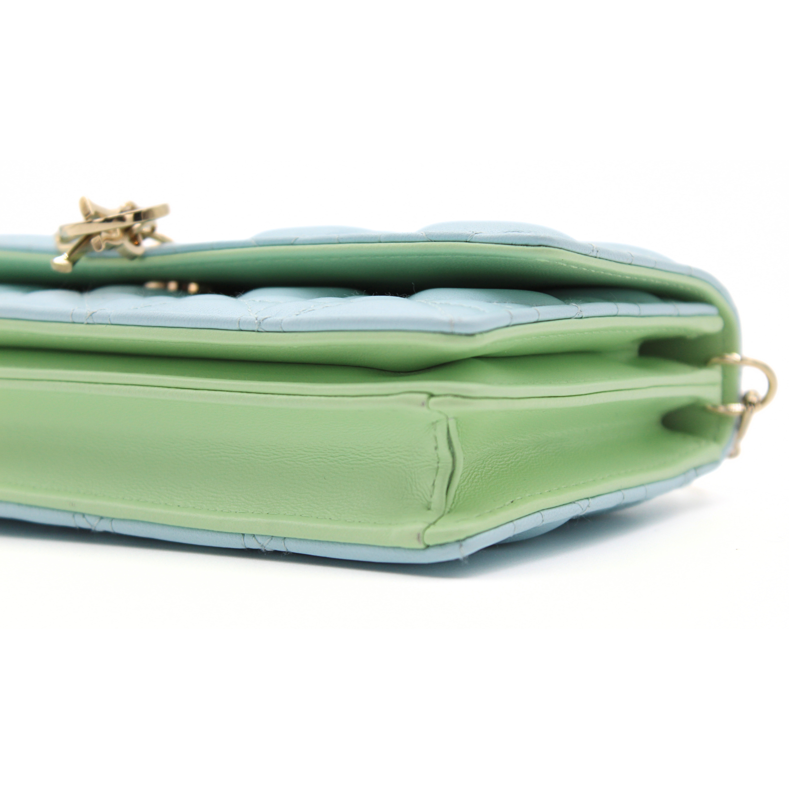 My Dior Lamb Blue+Green Handbag