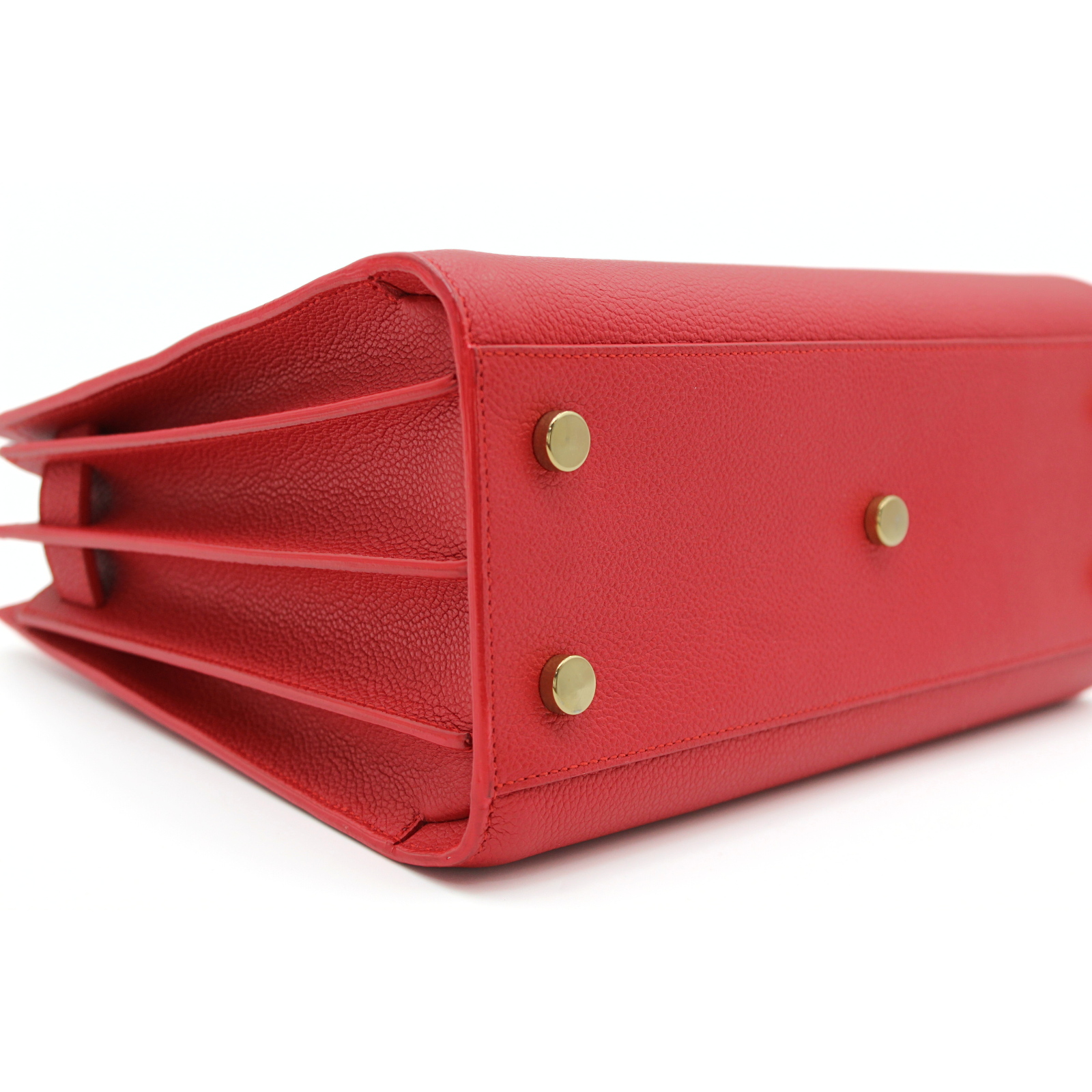 Sac De Jour Calf Red Handbag