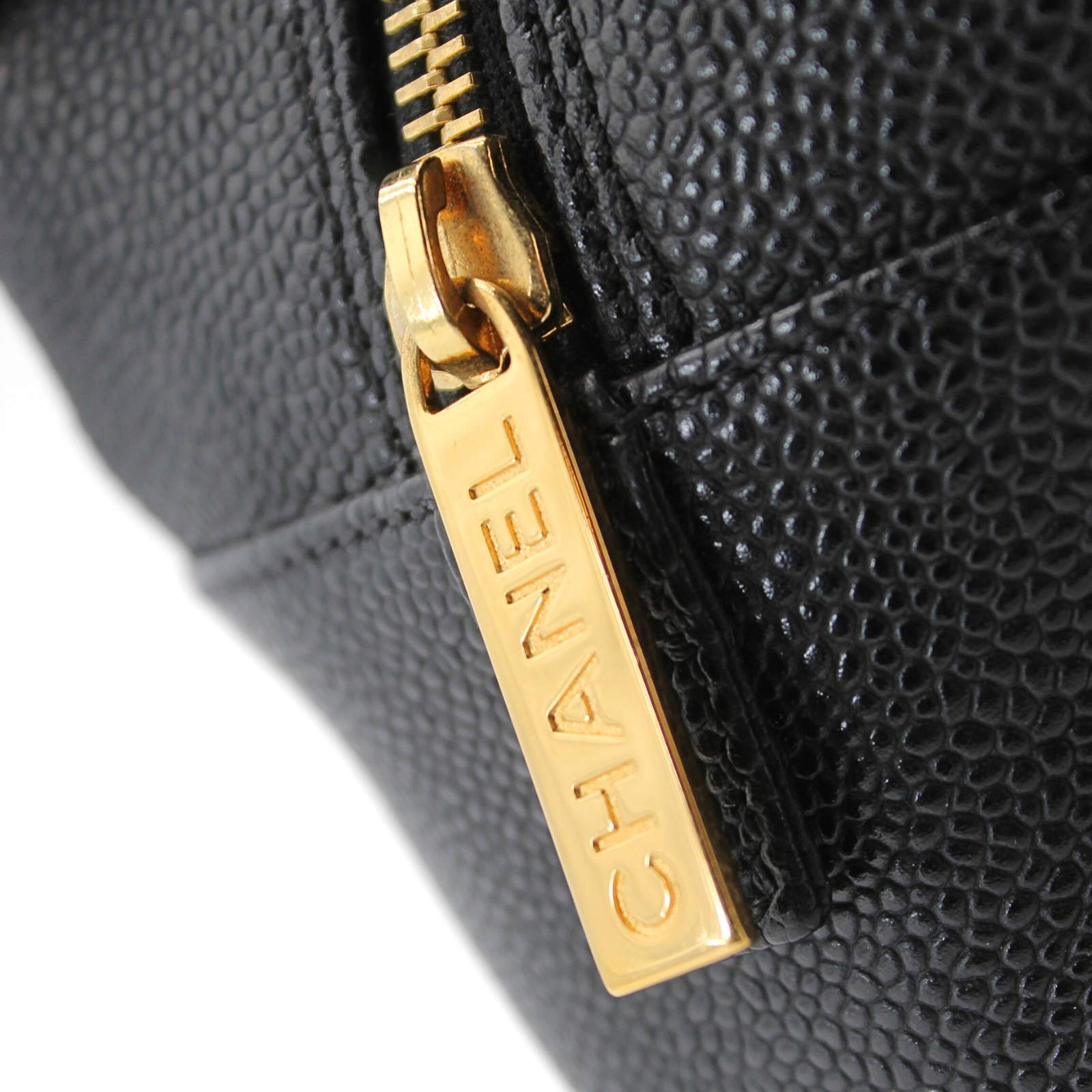 Matelasse Caviar Black Shoulder Bag