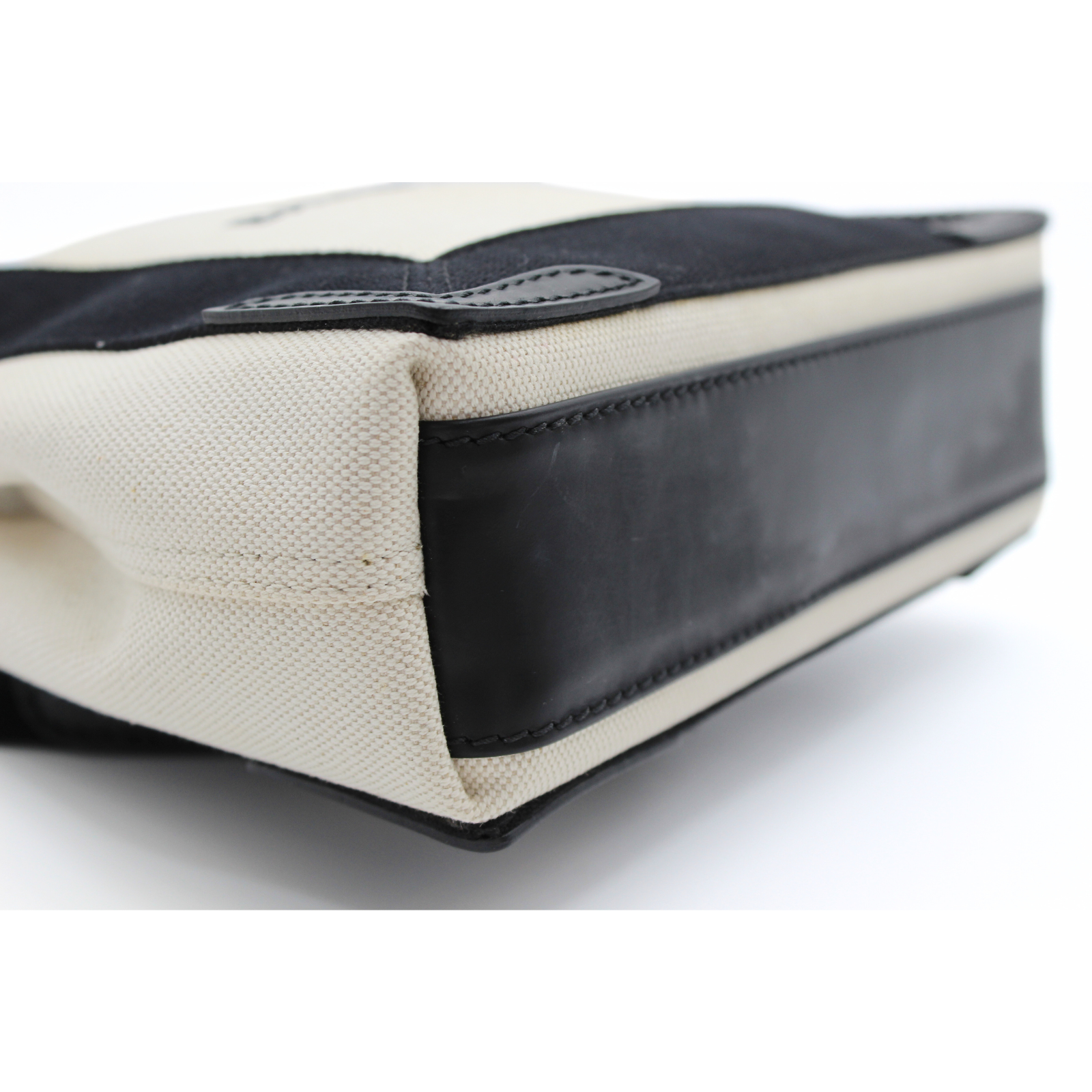 Navy Cabas XS Canvas Handbag
