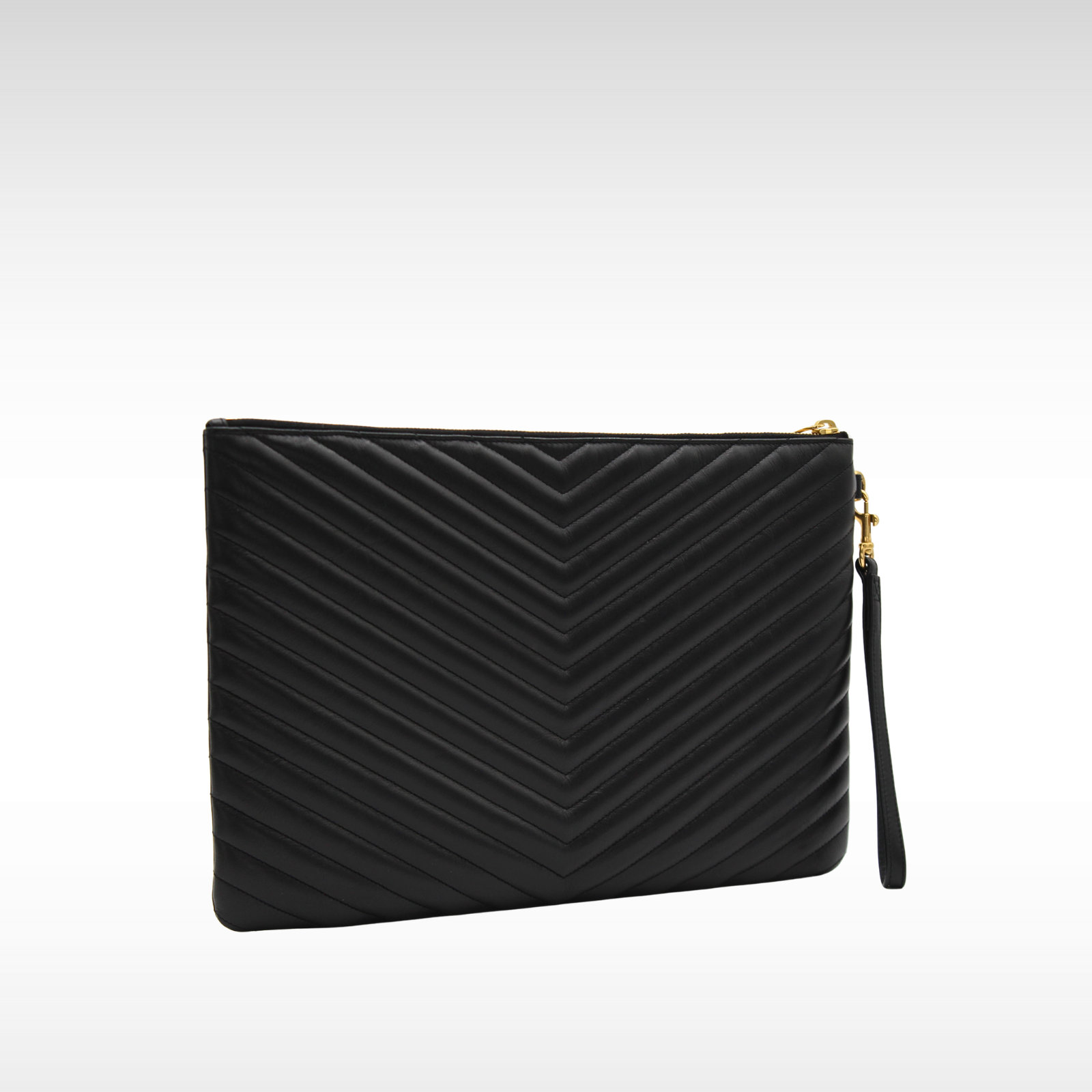 Cassandre Calf Black Pouch