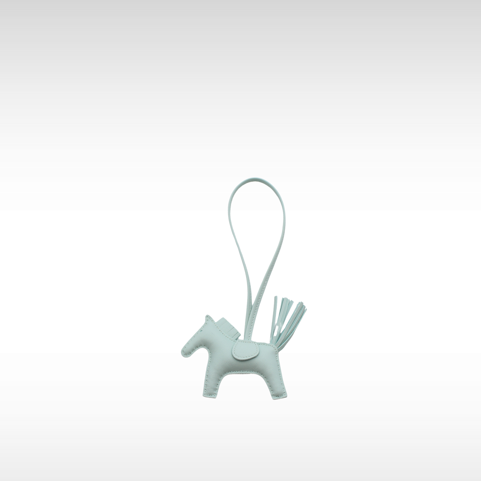 Rodeo PM Agneau Vert Bag Charm