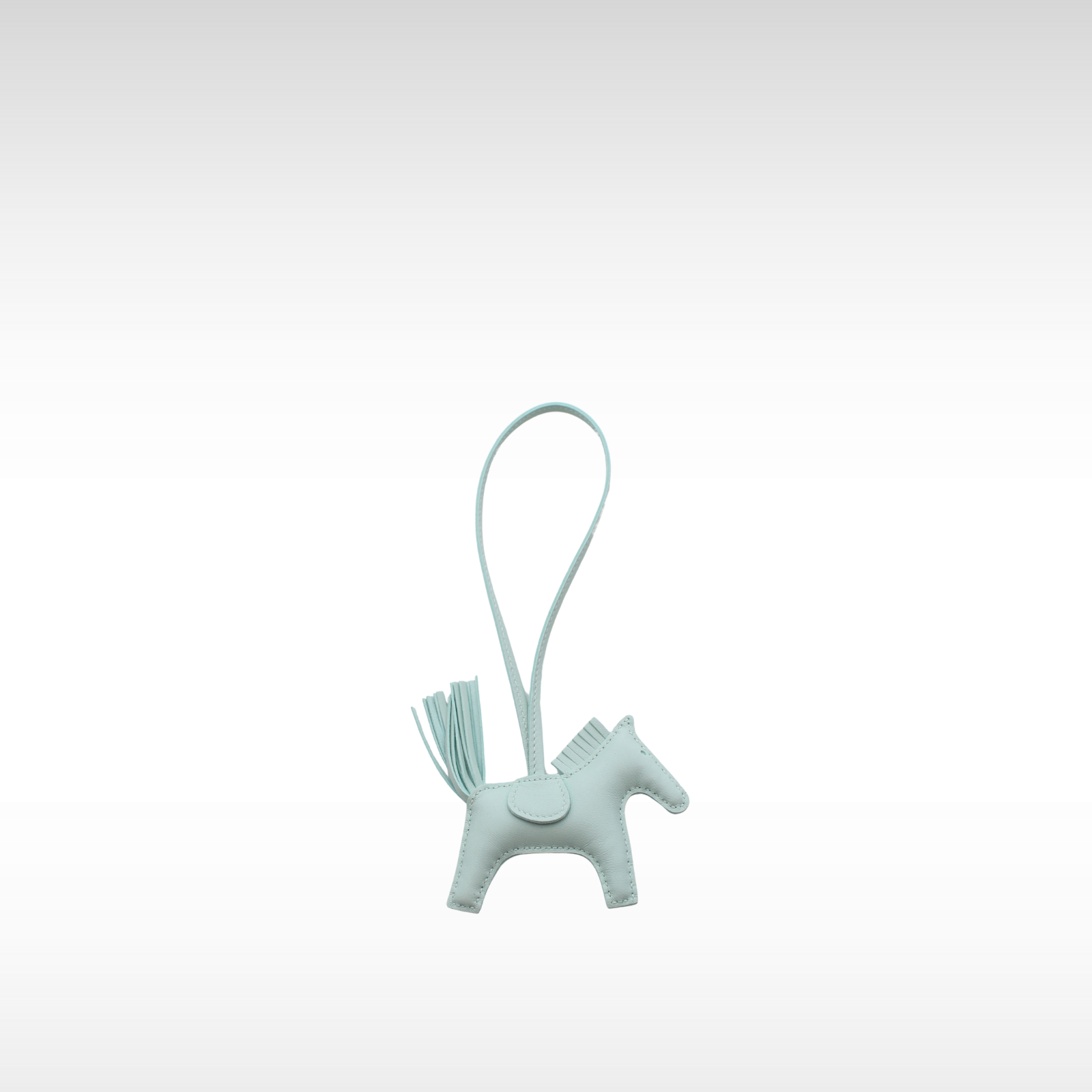 Rodeo PM Agneau Vert Bag Charm