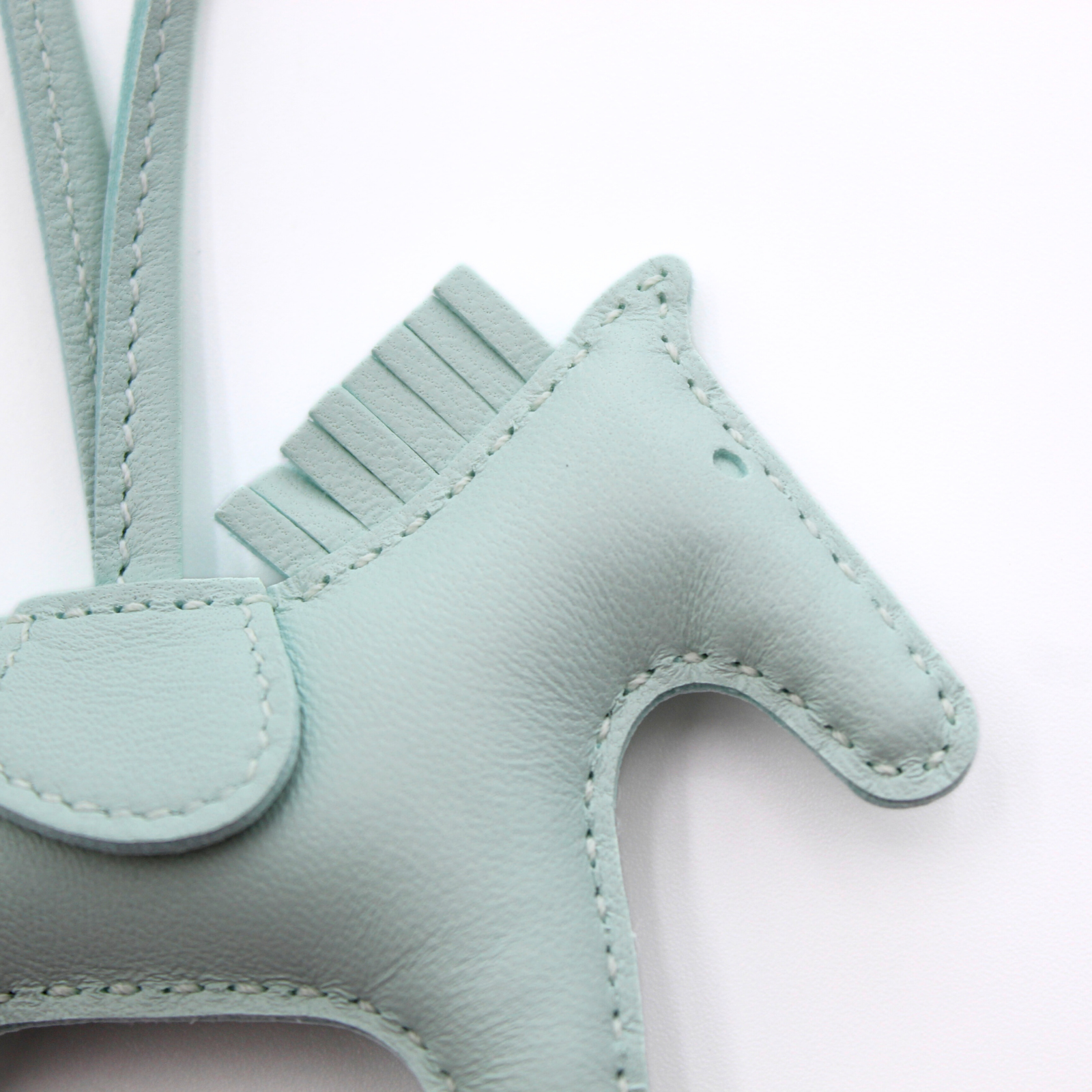 Rodeo PM Agneau Vert Bag Charm