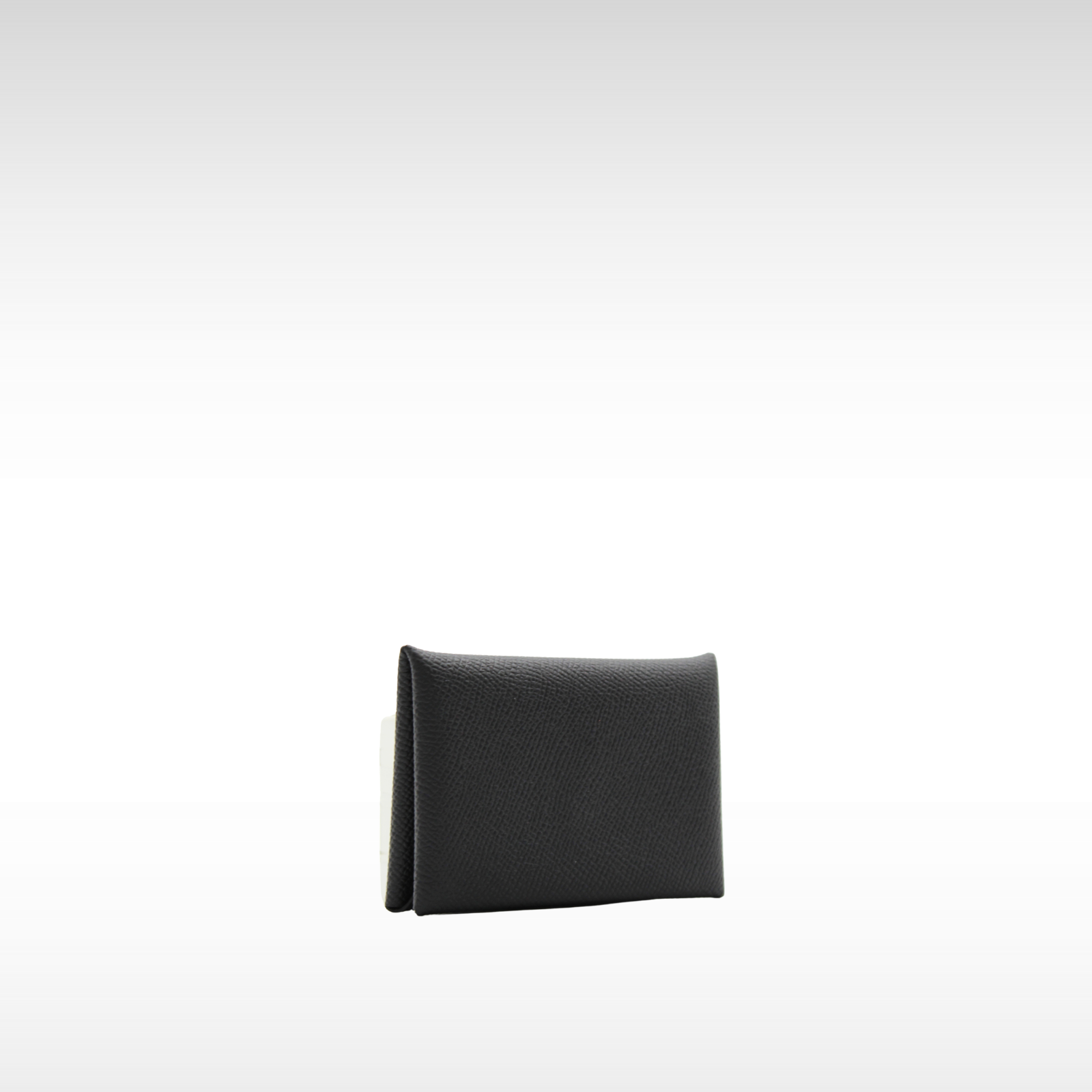 Calvi Epsom Black Card Case