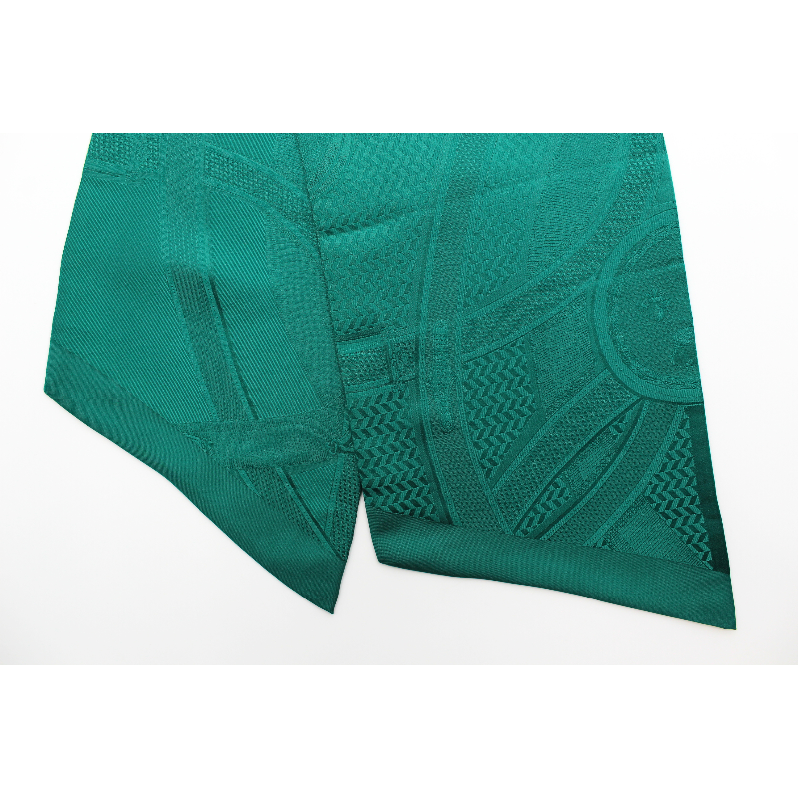Maxi Twilly Silk Green Scarf
