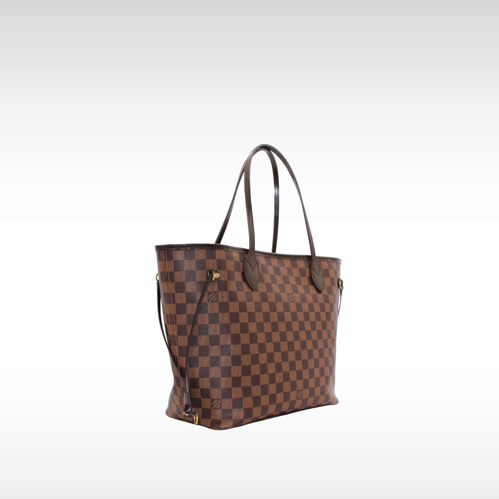 Neverfull MM Damier Ebene Tote Bag