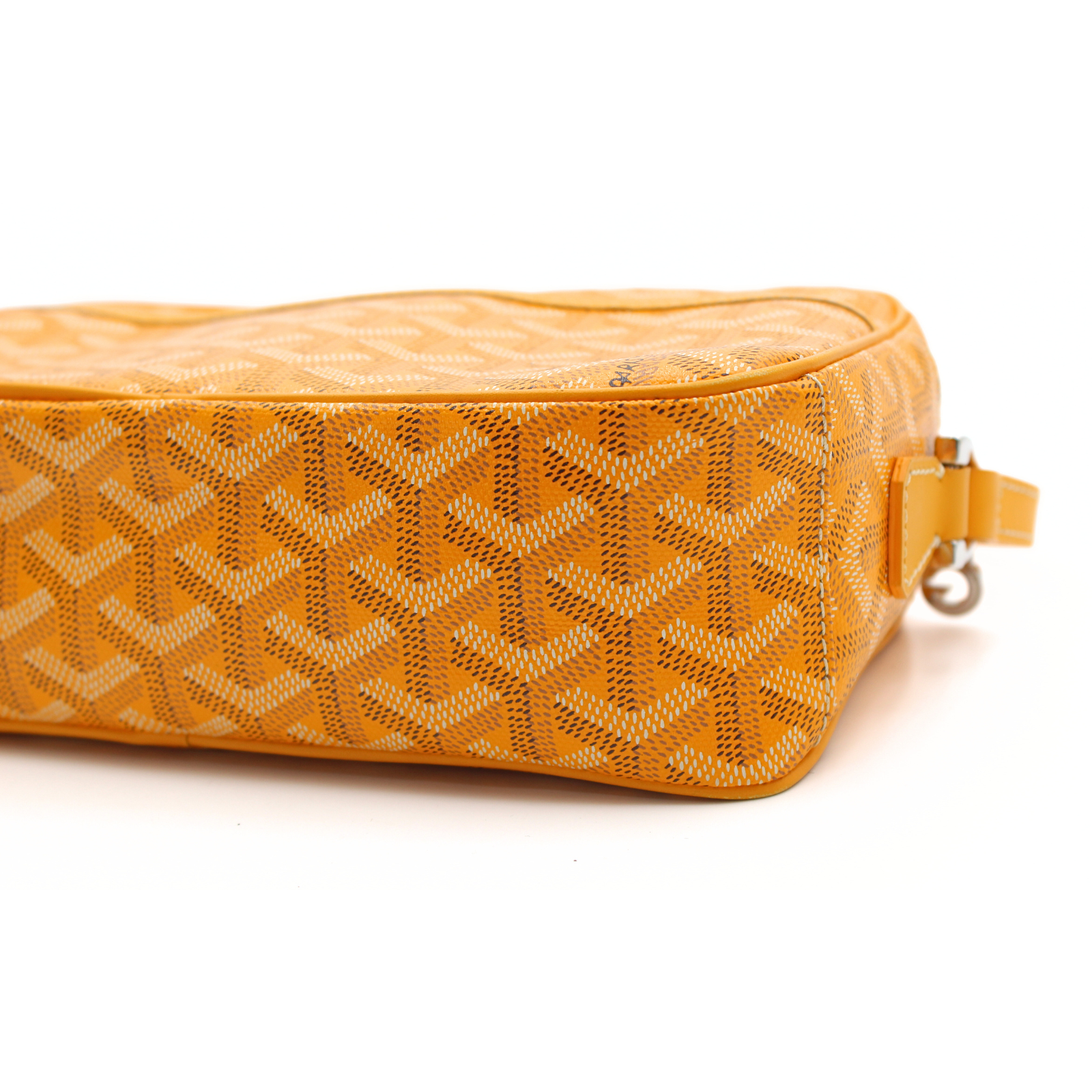Cap-Vert PM Coated Canvas Yellow Crossbody Bag