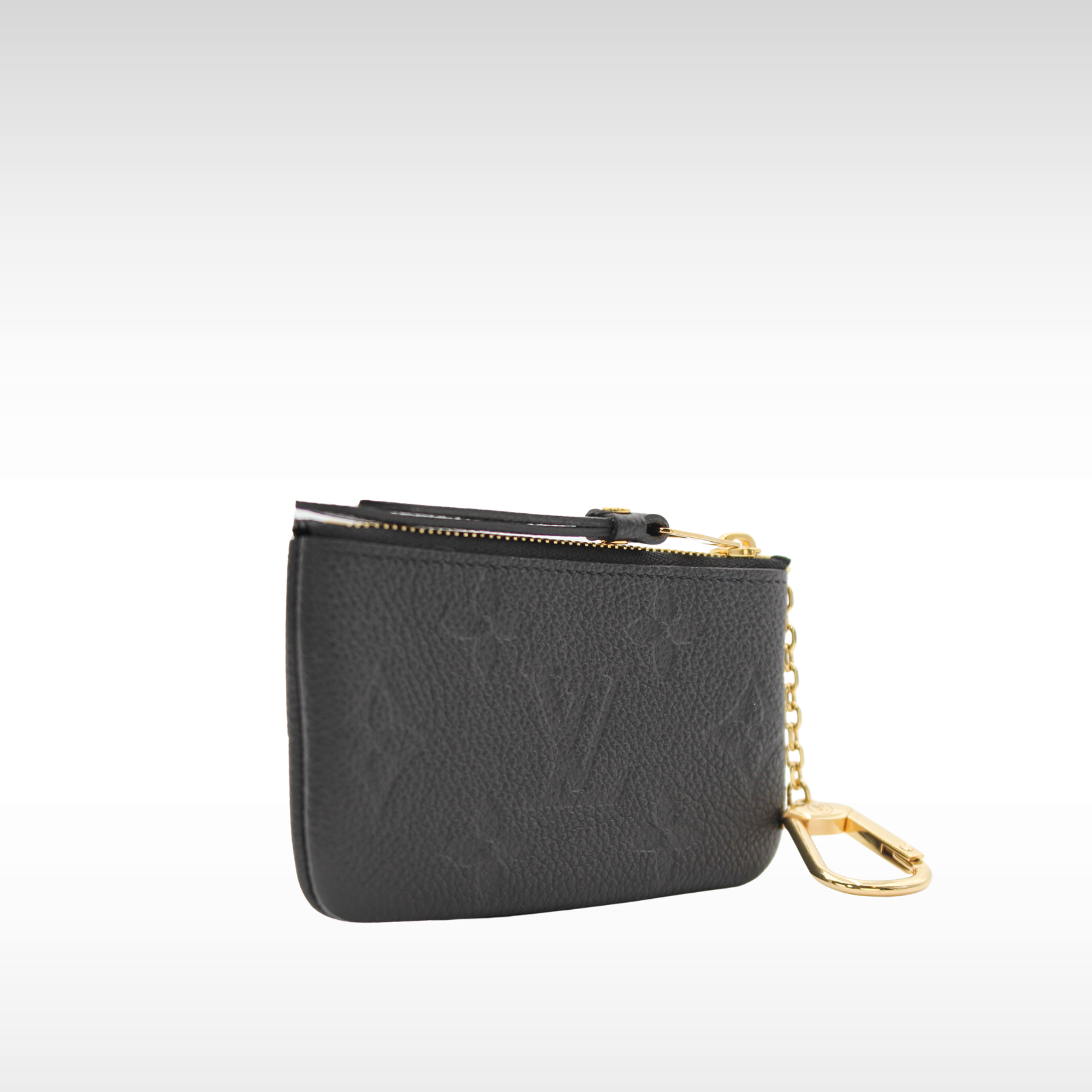 Key Pouch Monogram Empreinte Calf Black Coin Case