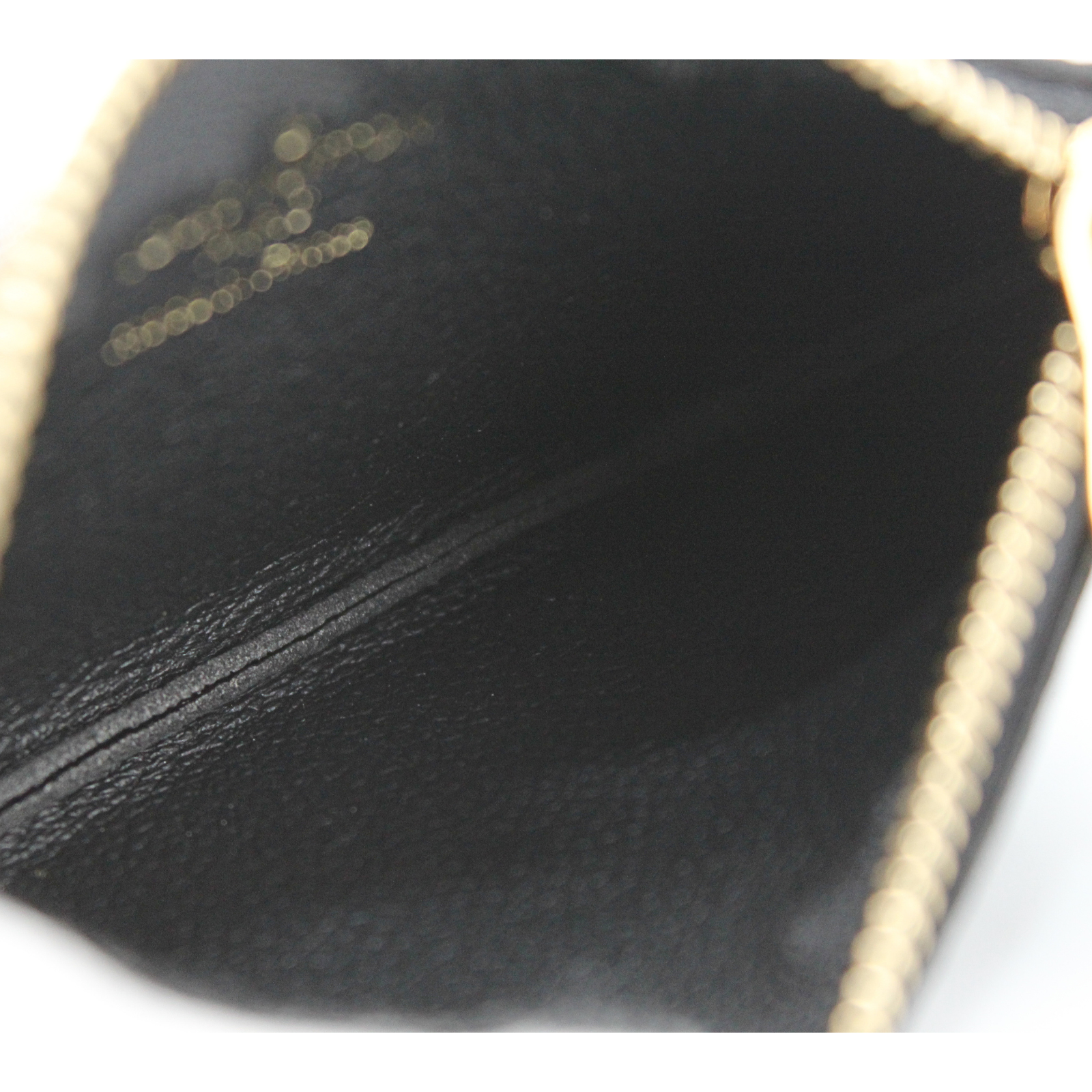 Key Pouch Monogram Empreinte Calf Black Coin Case