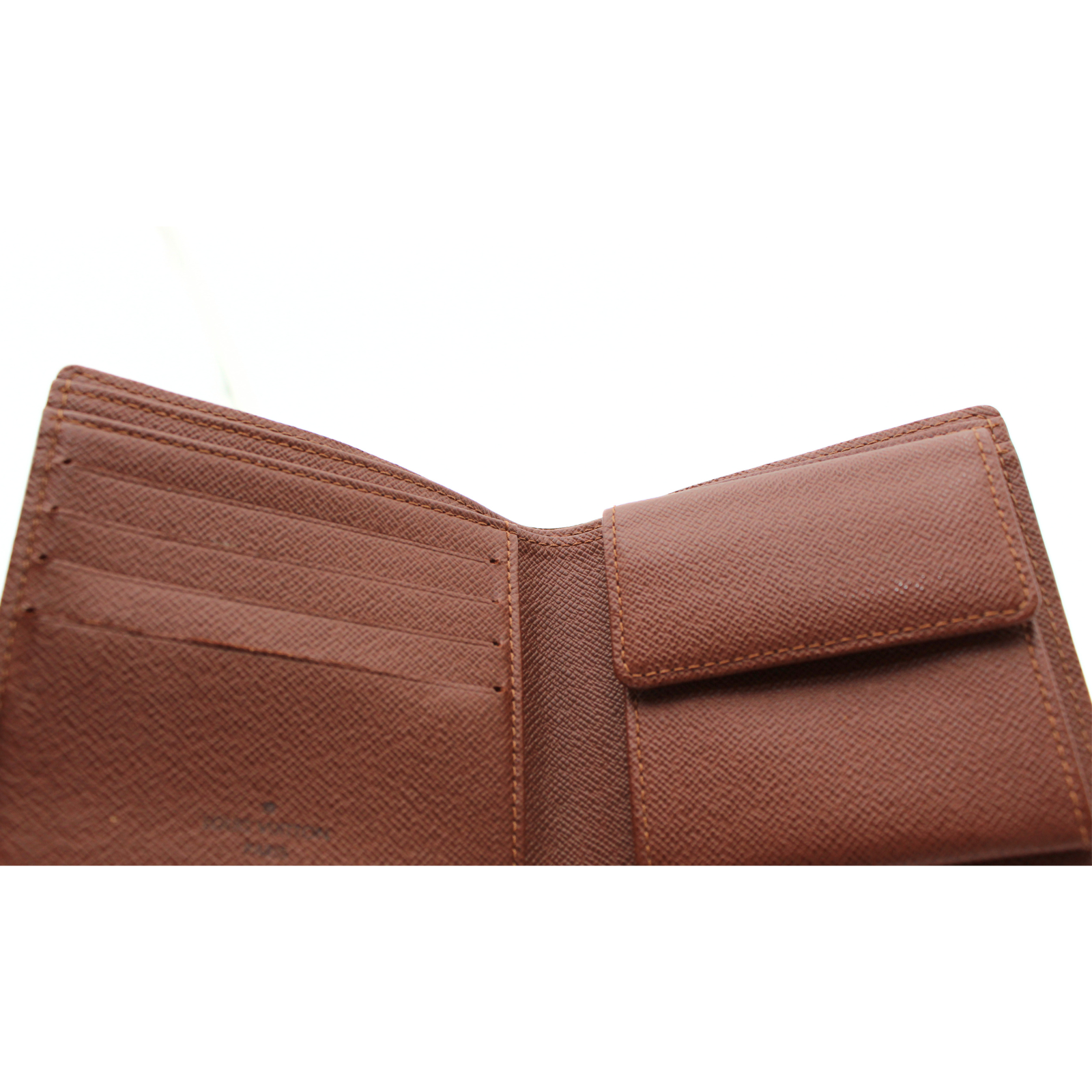Marco Monogram Coated Canvas Marron Wallet