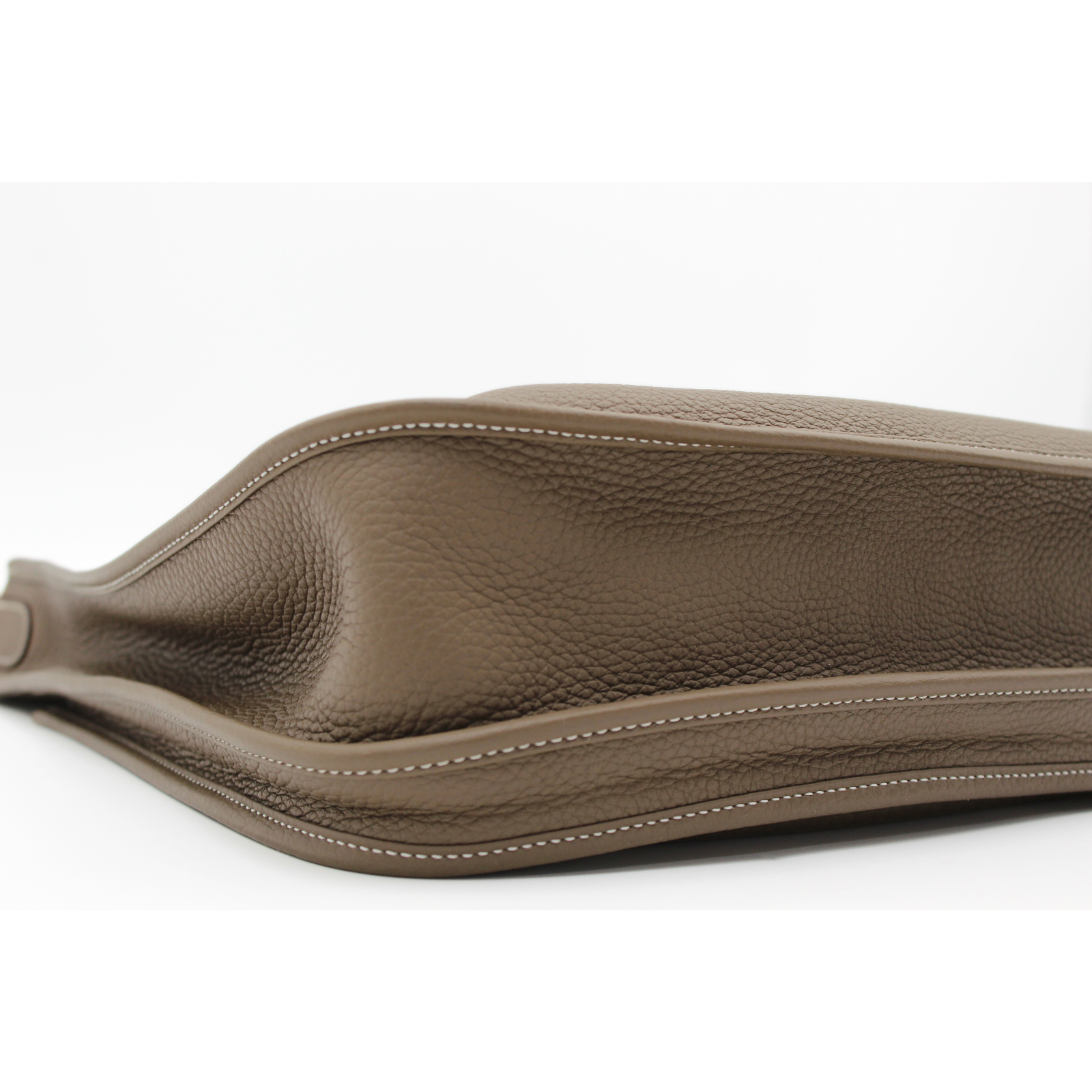 Evelyne III GM Taurillon Clemence Etoupe Crossbody Bag