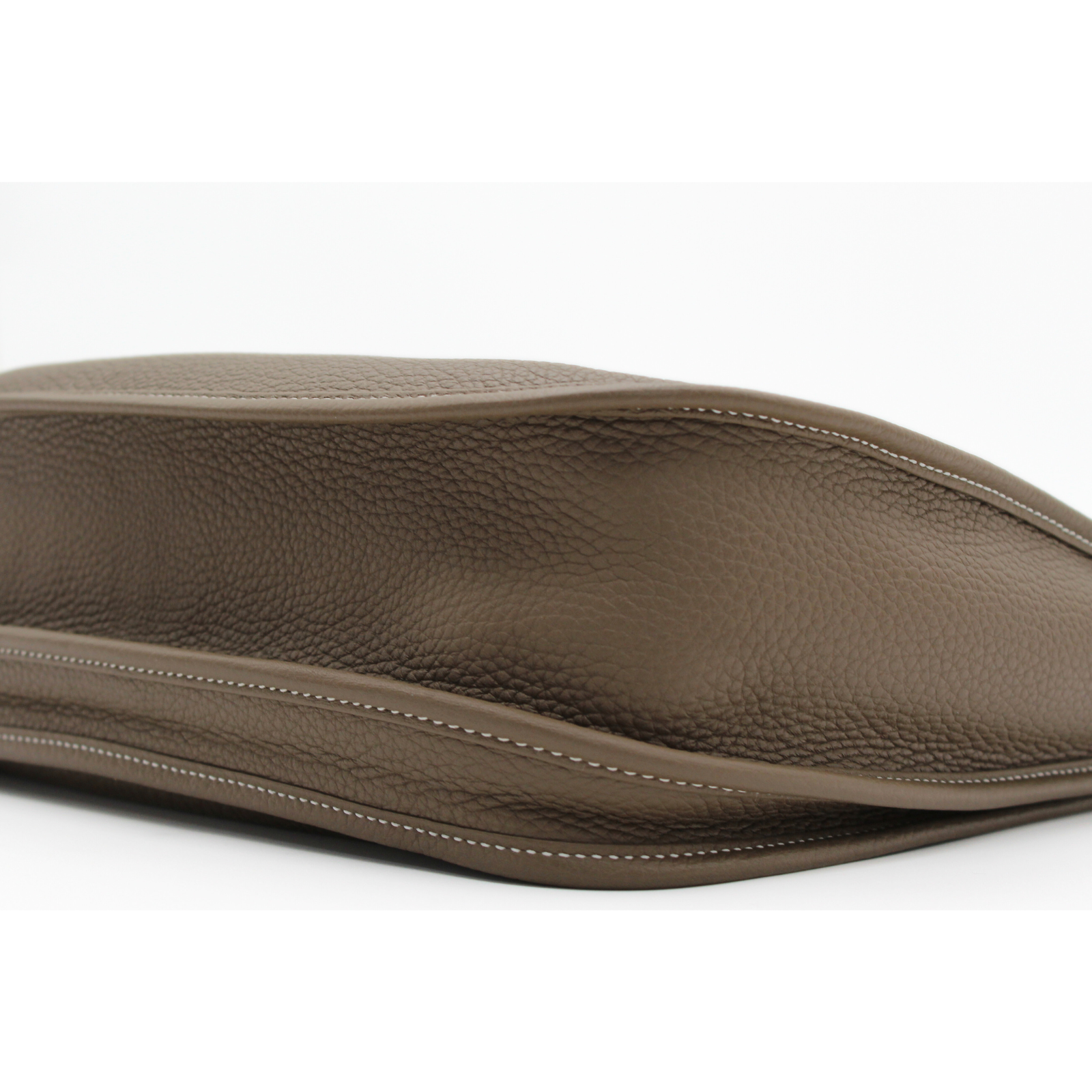 Evelyne III GM Taurillon Clemence Etoupe Crossbody Bag