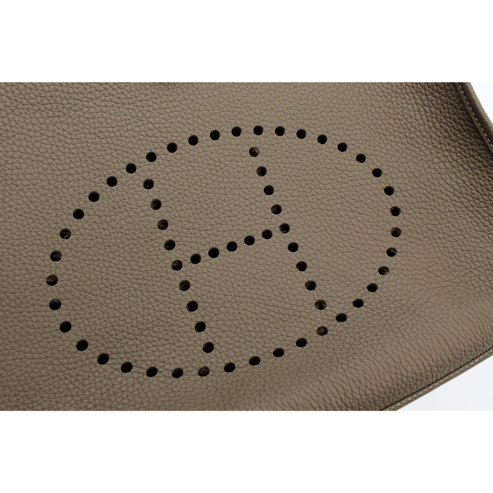 Evelyne III GM Taurillon Clemence Etoupe Crossbody Bag