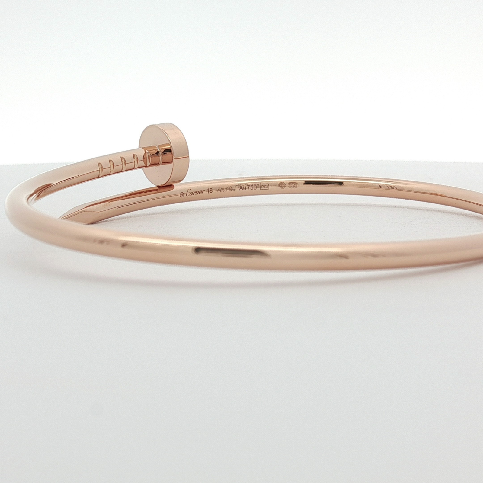 Juste Un Clou Small Bracelet Pink Gold 16