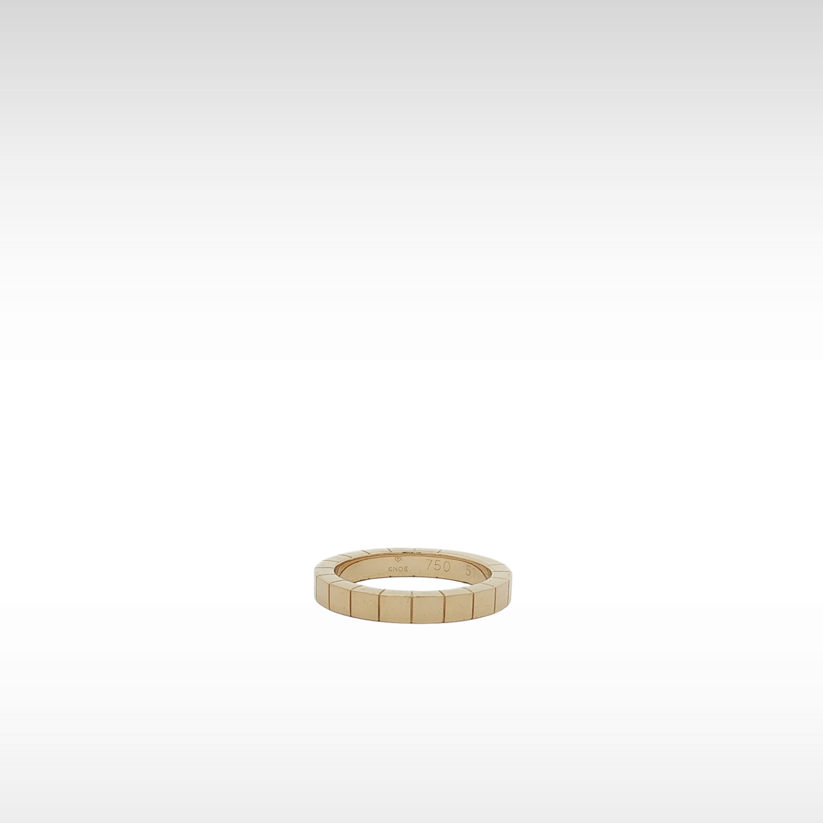 Laniere Yellow Gold Ring 51/5.75