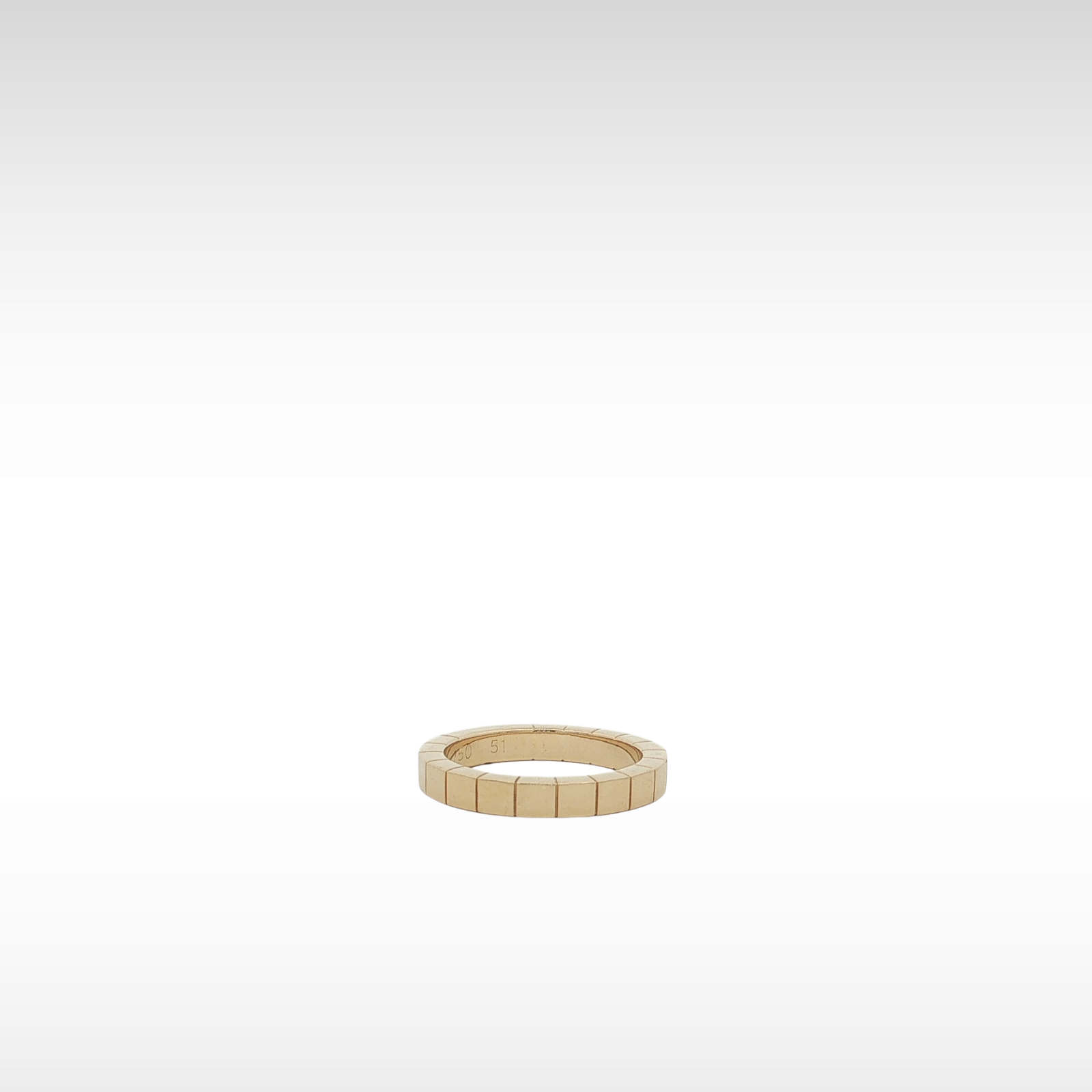 Laniere Yellow Gold Ring 51/5.75
