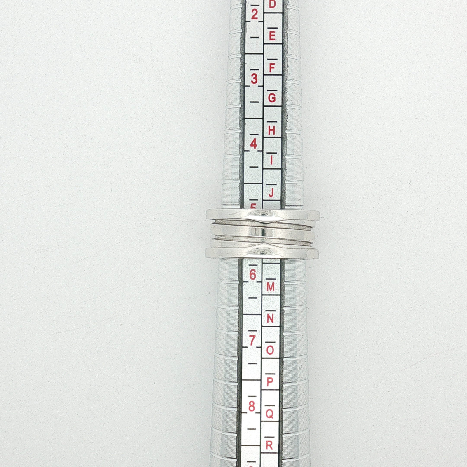 B.zero1 White Gold Ring 51/5.75