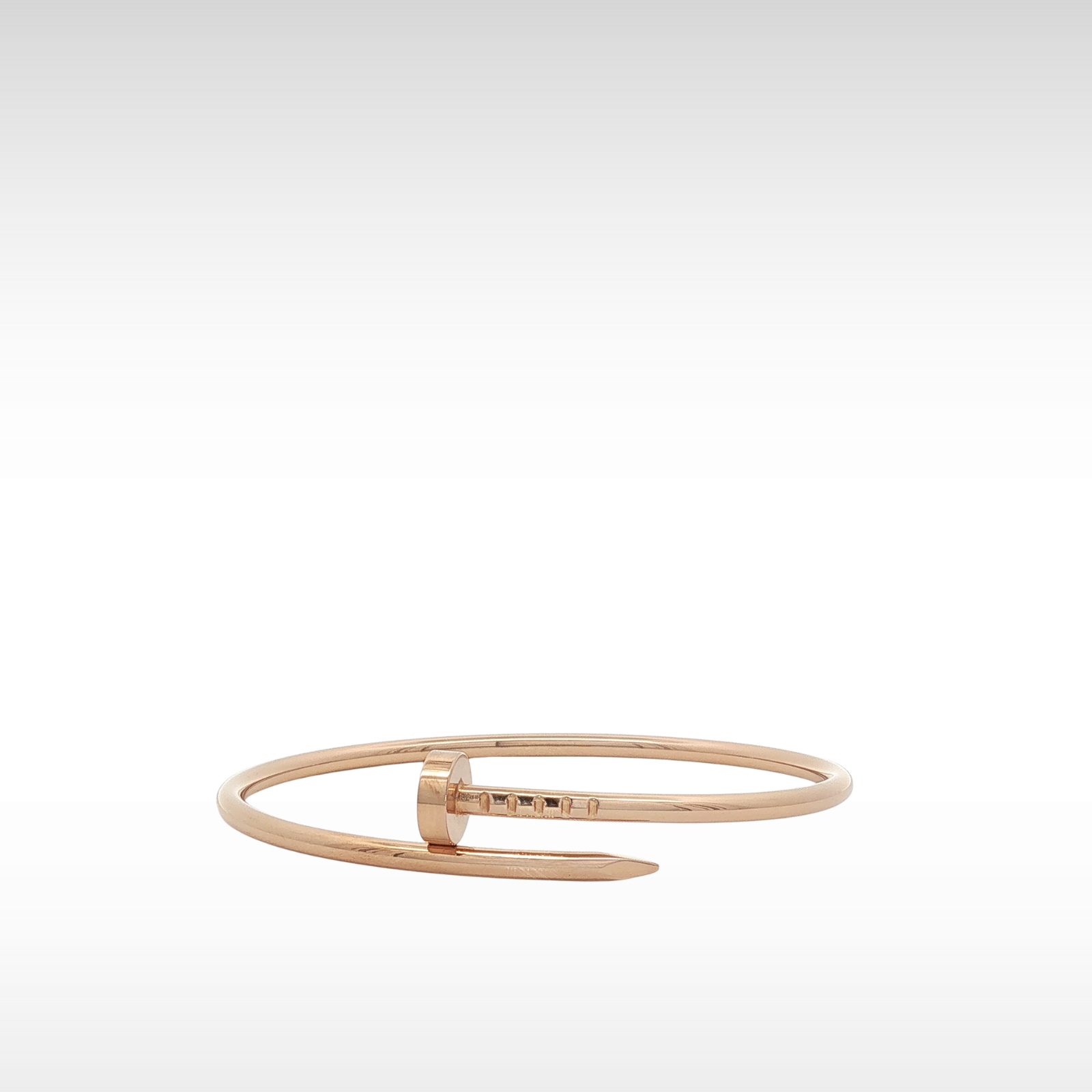 Just Un Clou Small Pink Gold Bracelet 15