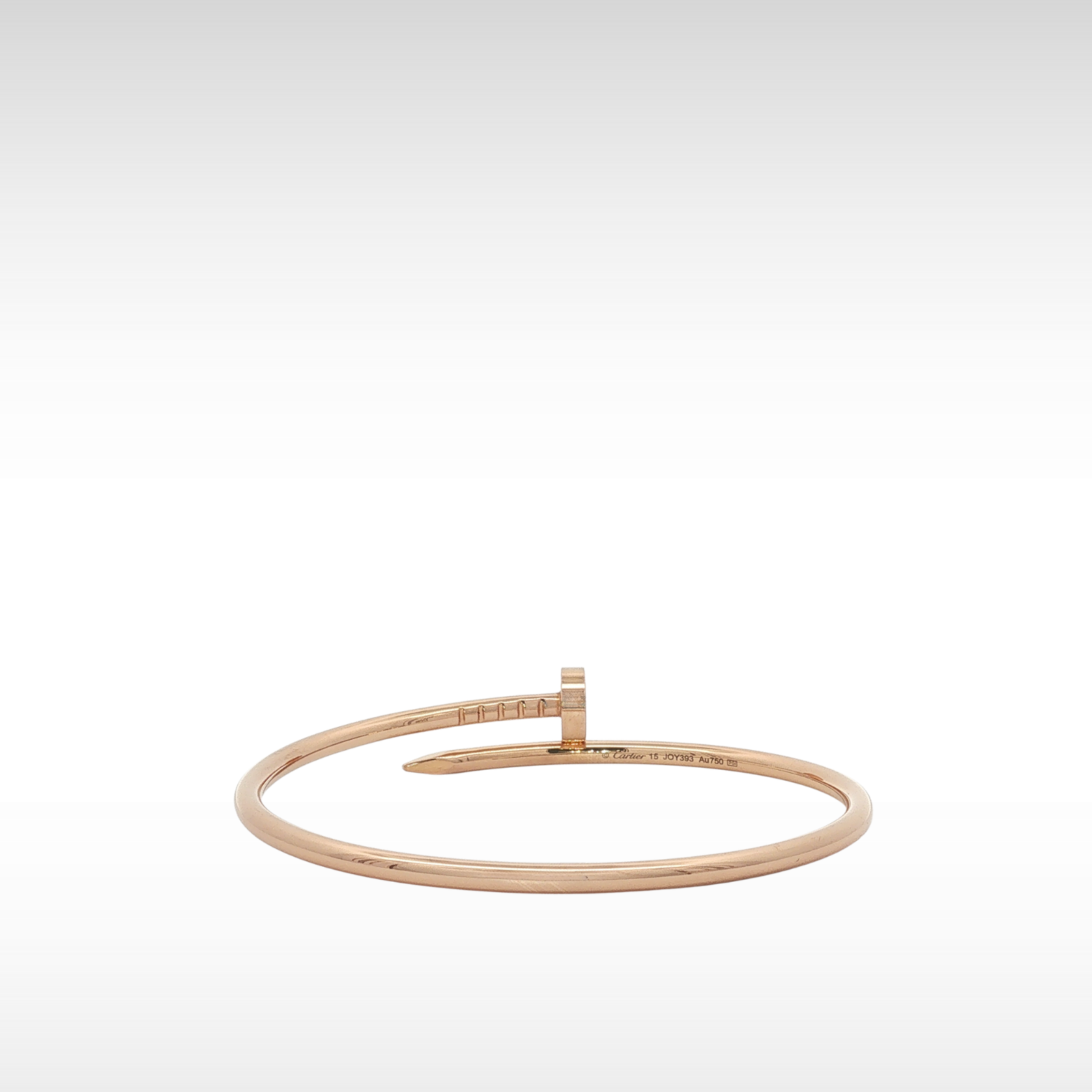 Just Un Clou Small Pink Gold Bracelet 15