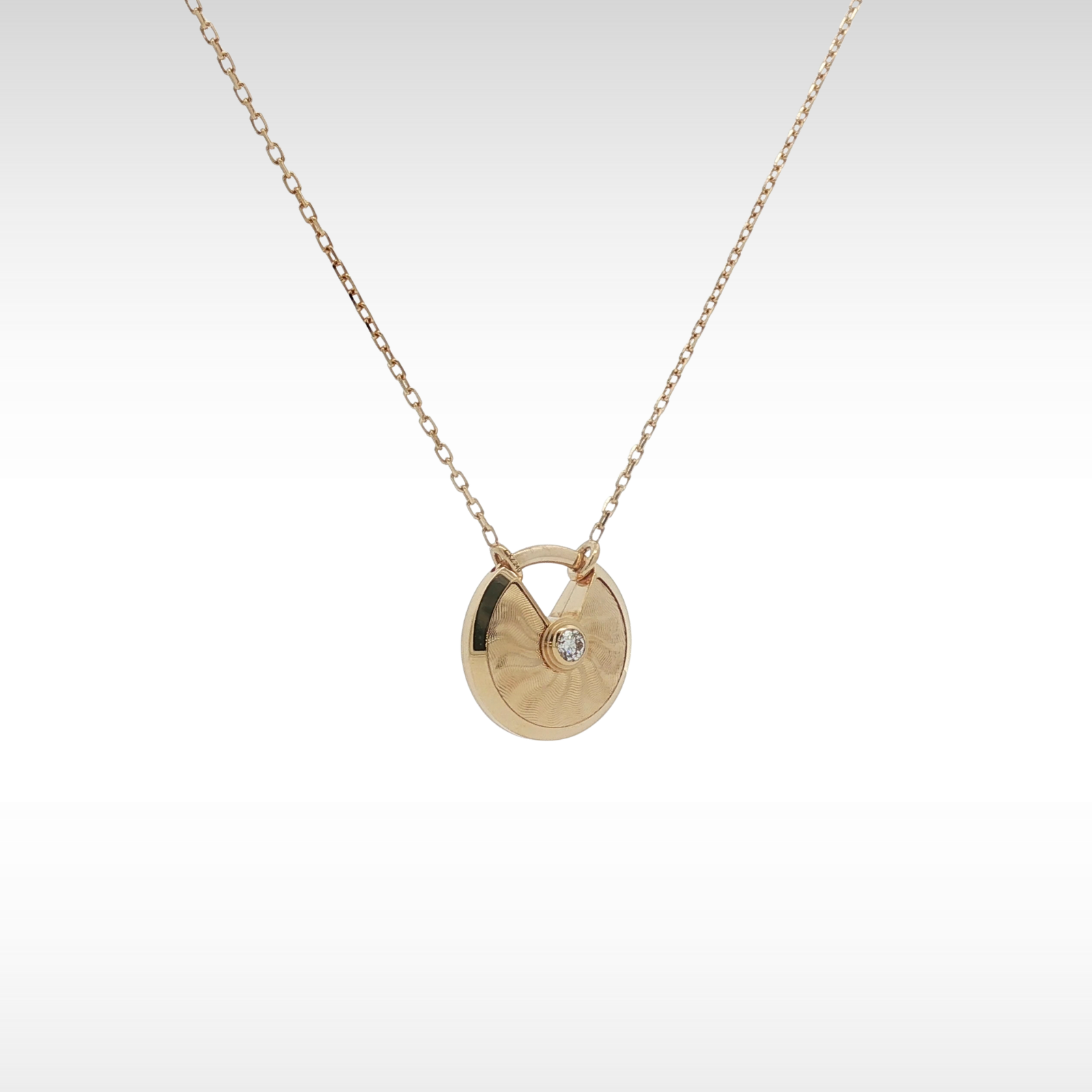 Amulette Yellow Gold Necklace