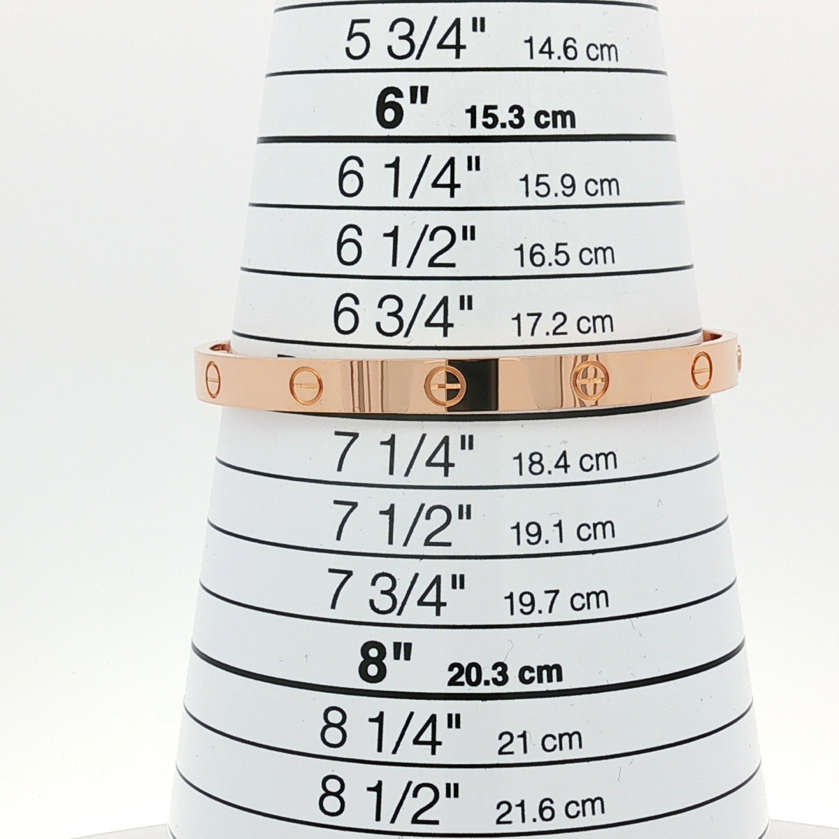 LOVE Bracelet Rose Gold 19
