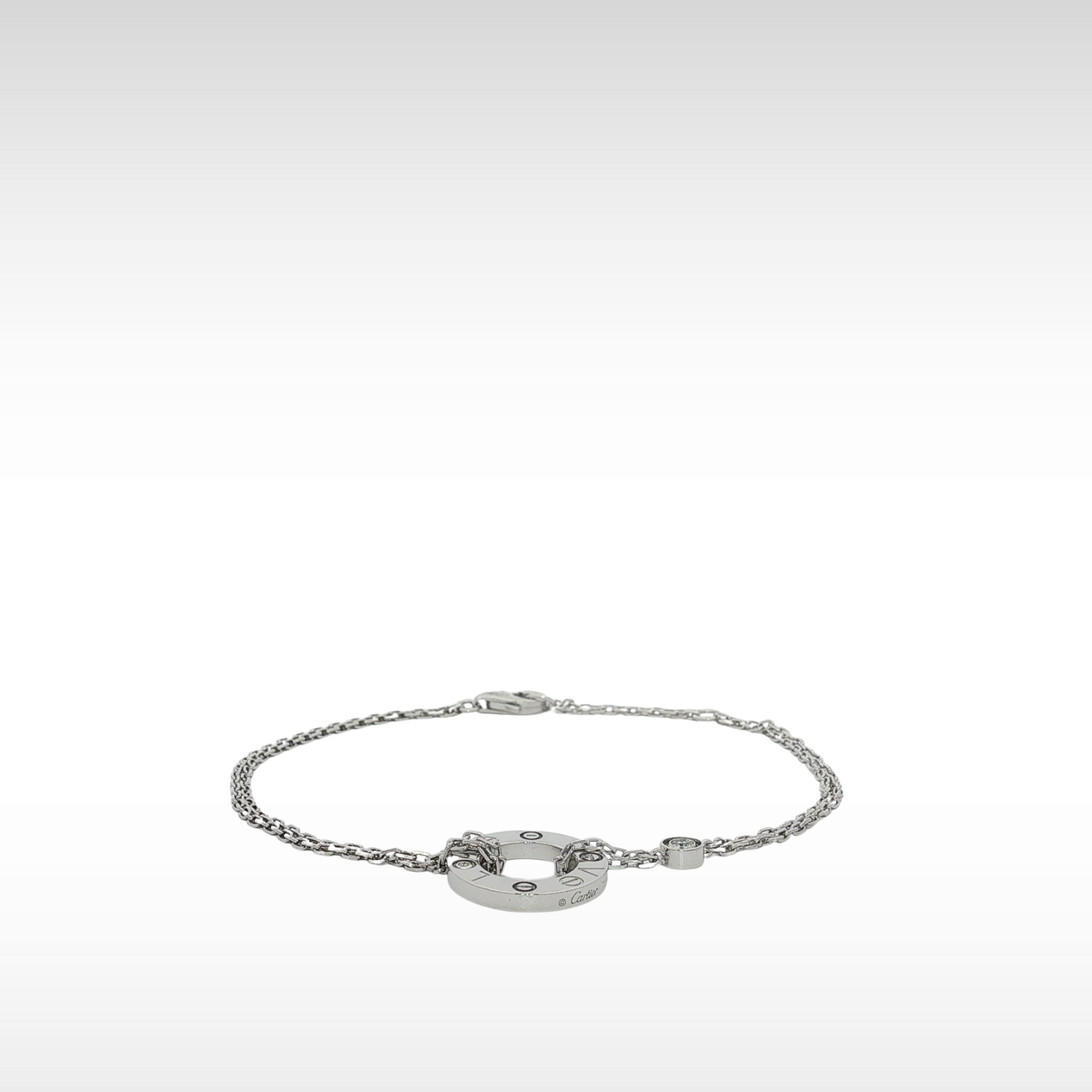 Love White Gold Bracelet