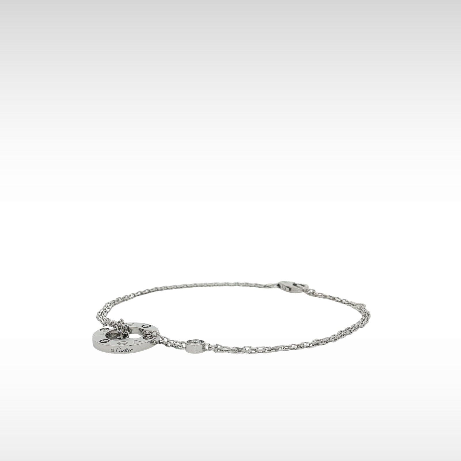 Love White Gold Bracelet