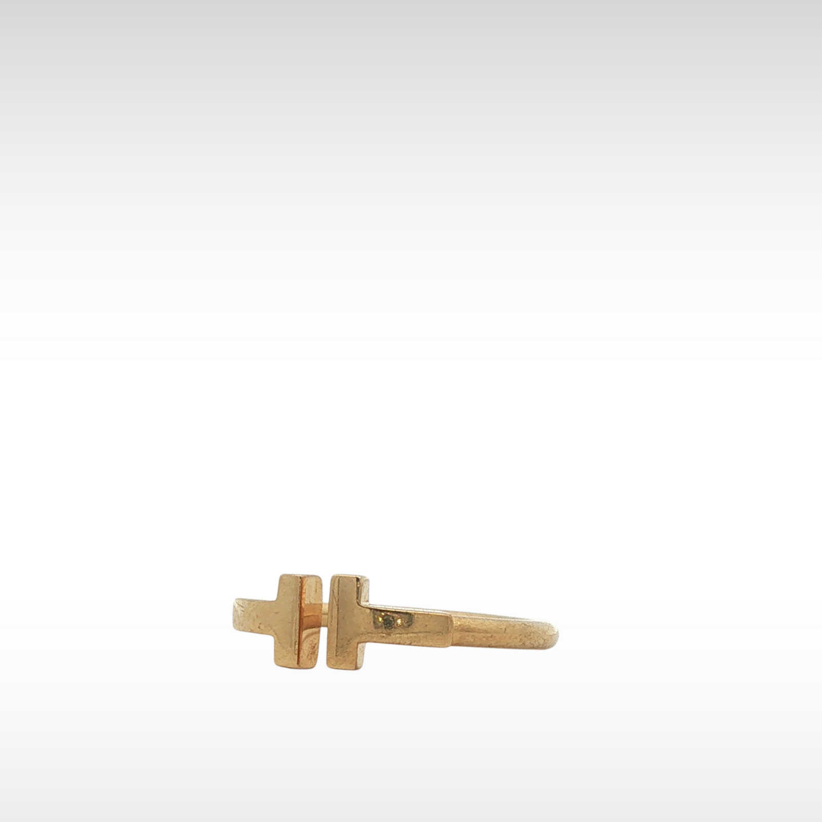 T-Wire Yellow Gold Ring 53/6.5