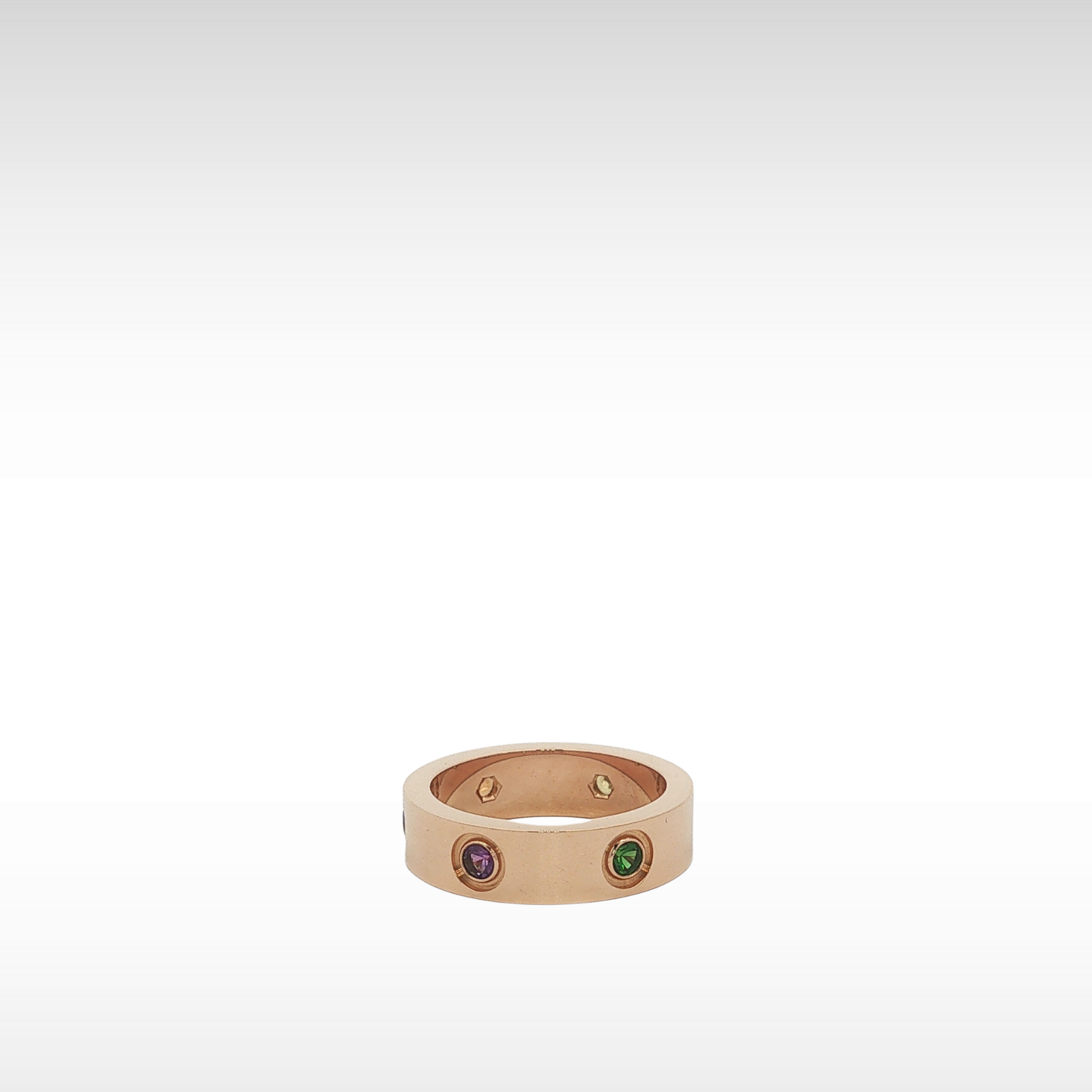 LOVE 18K Pink Gold Ring 52/6