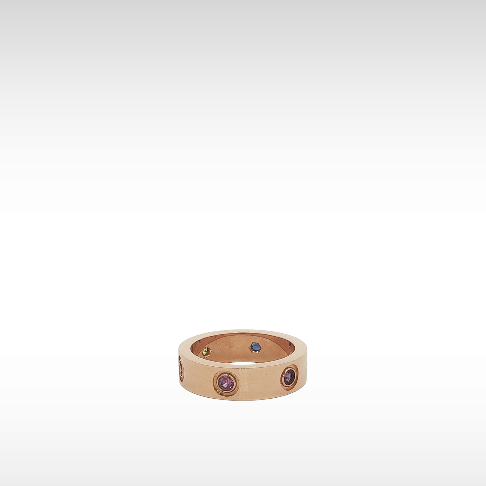 LOVE 18K Pink Gold Ring 52/6