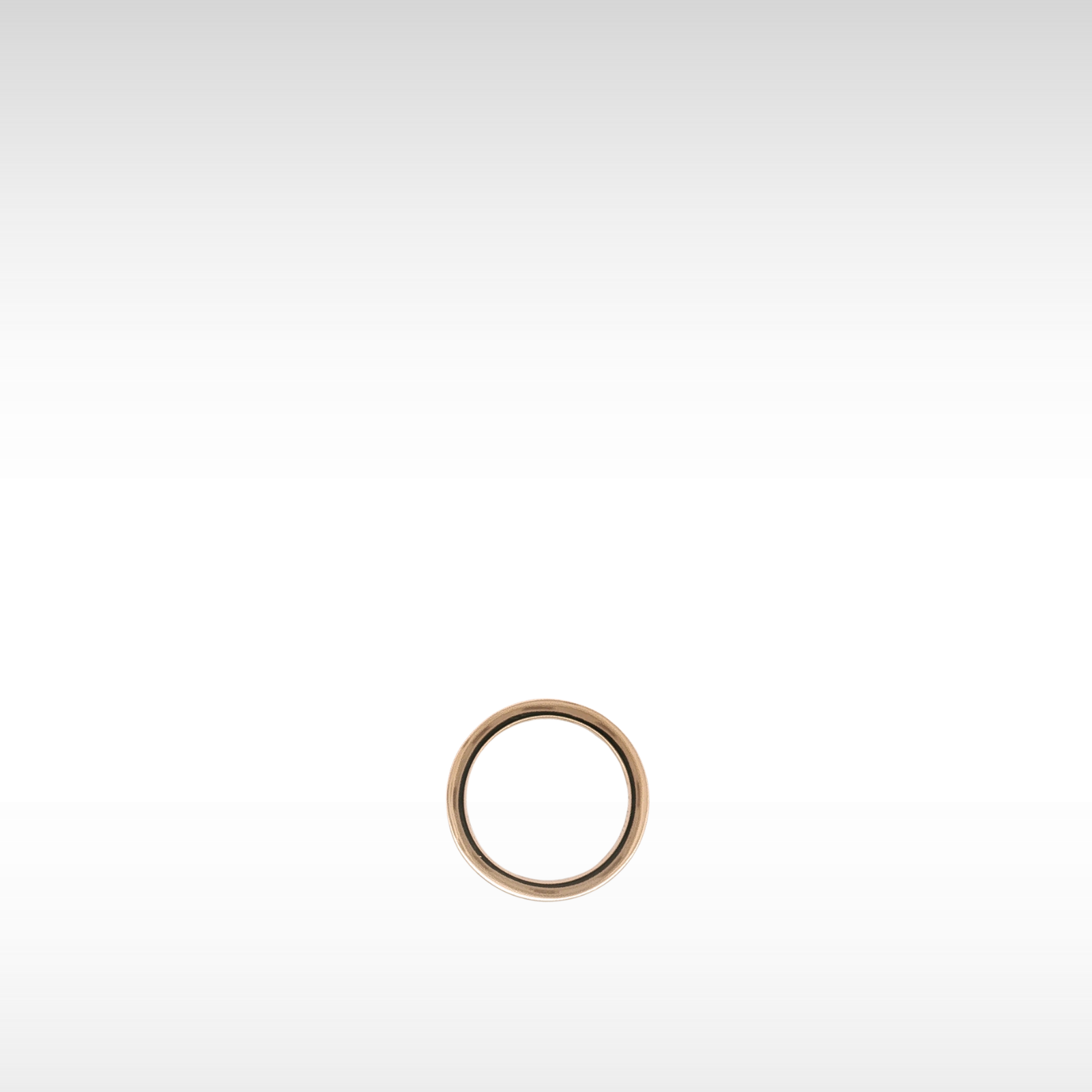 LOVE 18K Pink Gold Ring 52/6