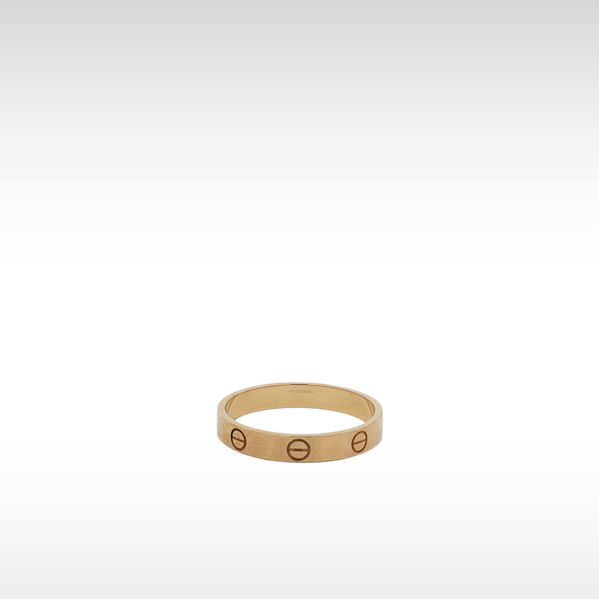 LOVE Small Ring Yellow Gold 61/9.5
