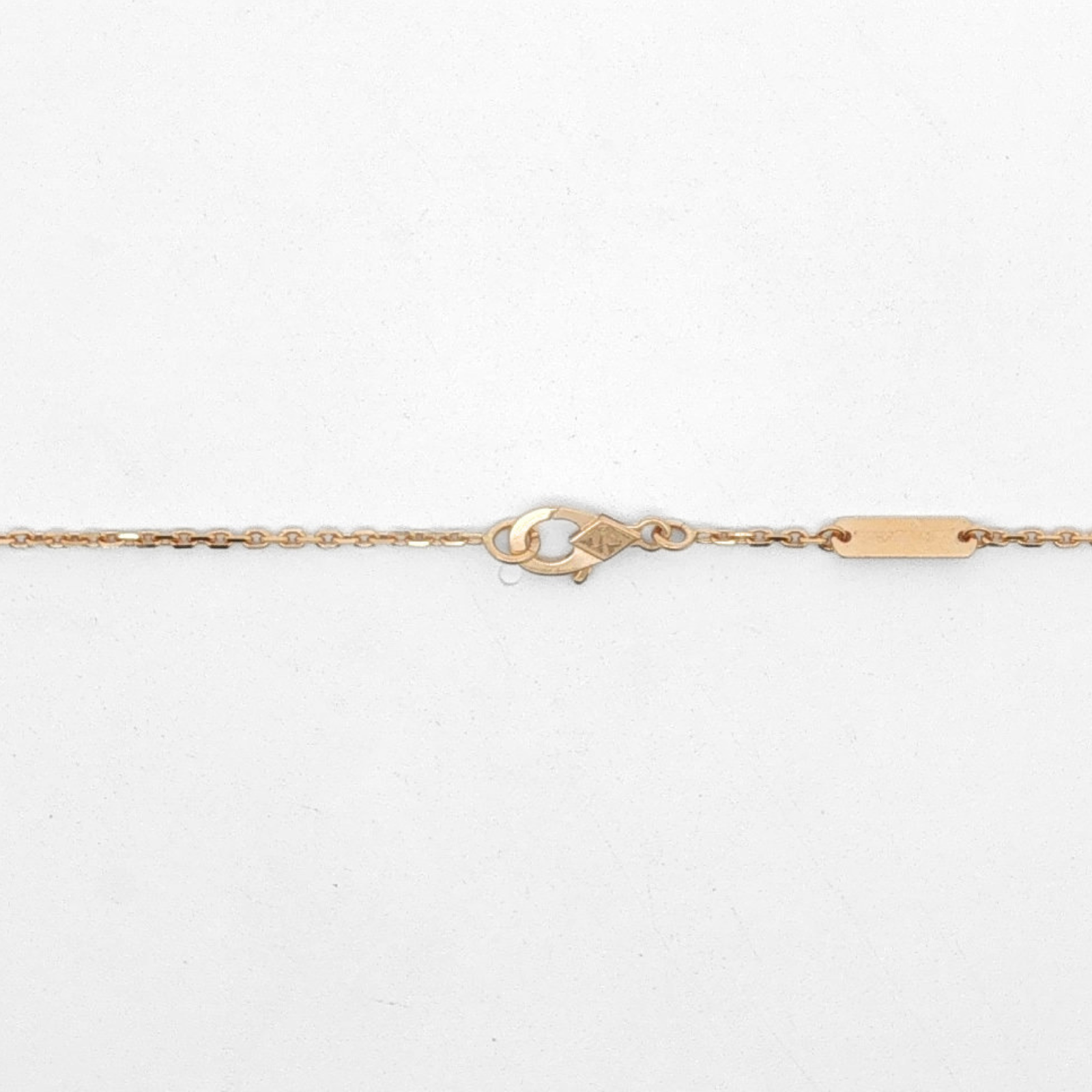 Vintage Alhambra 75O Rose Gold Necklace