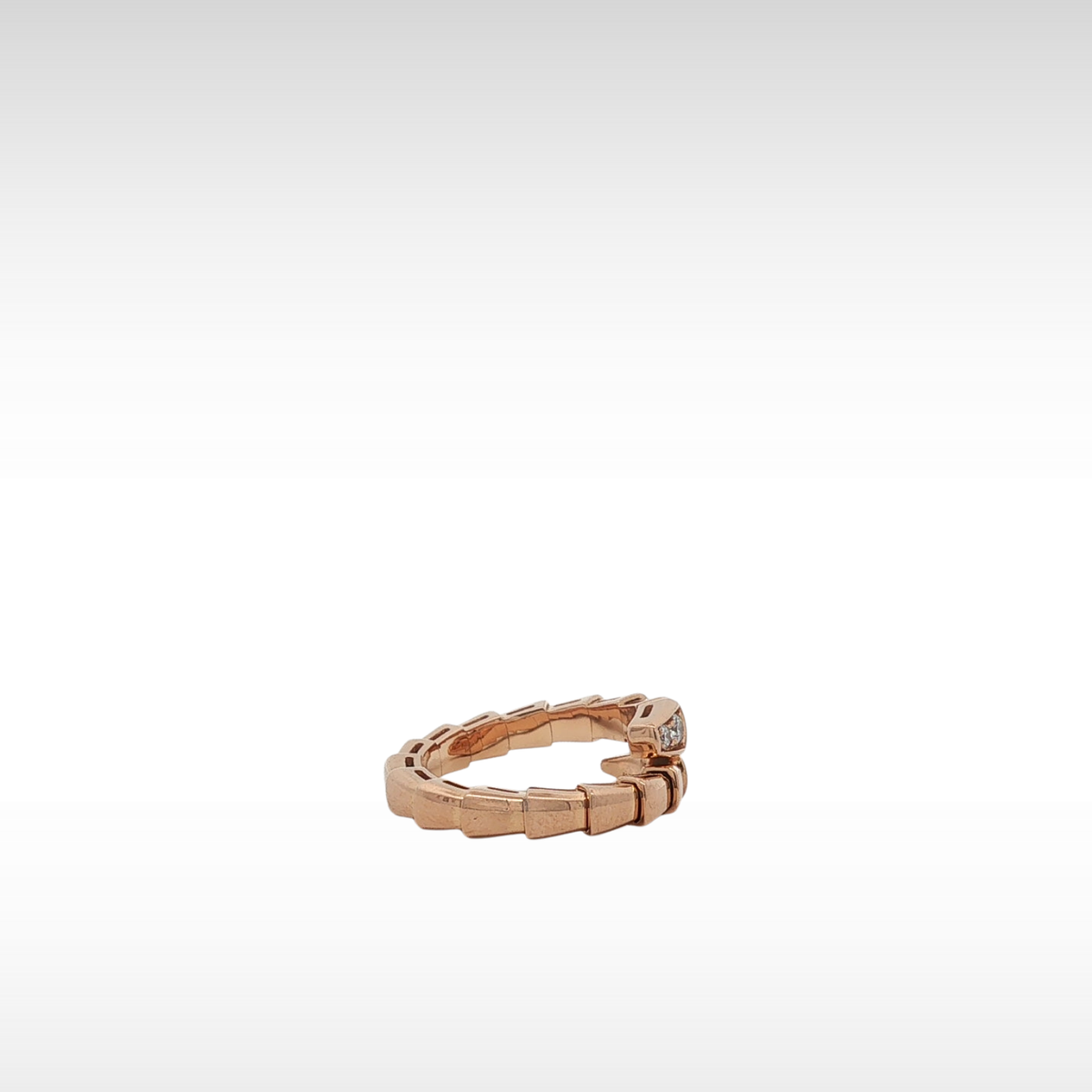 Serpenti Viper Rose Gold Ring