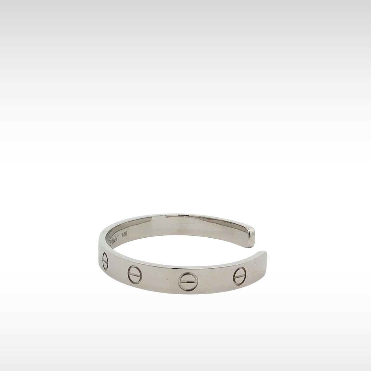 LOVE Cuff B6029916 White Gold Bracelet