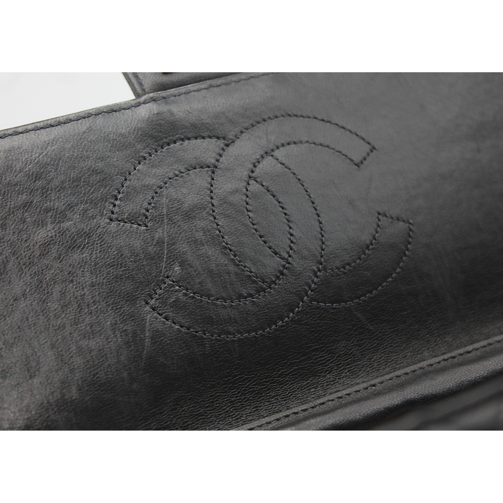 Lamb Black Shoulder Bag