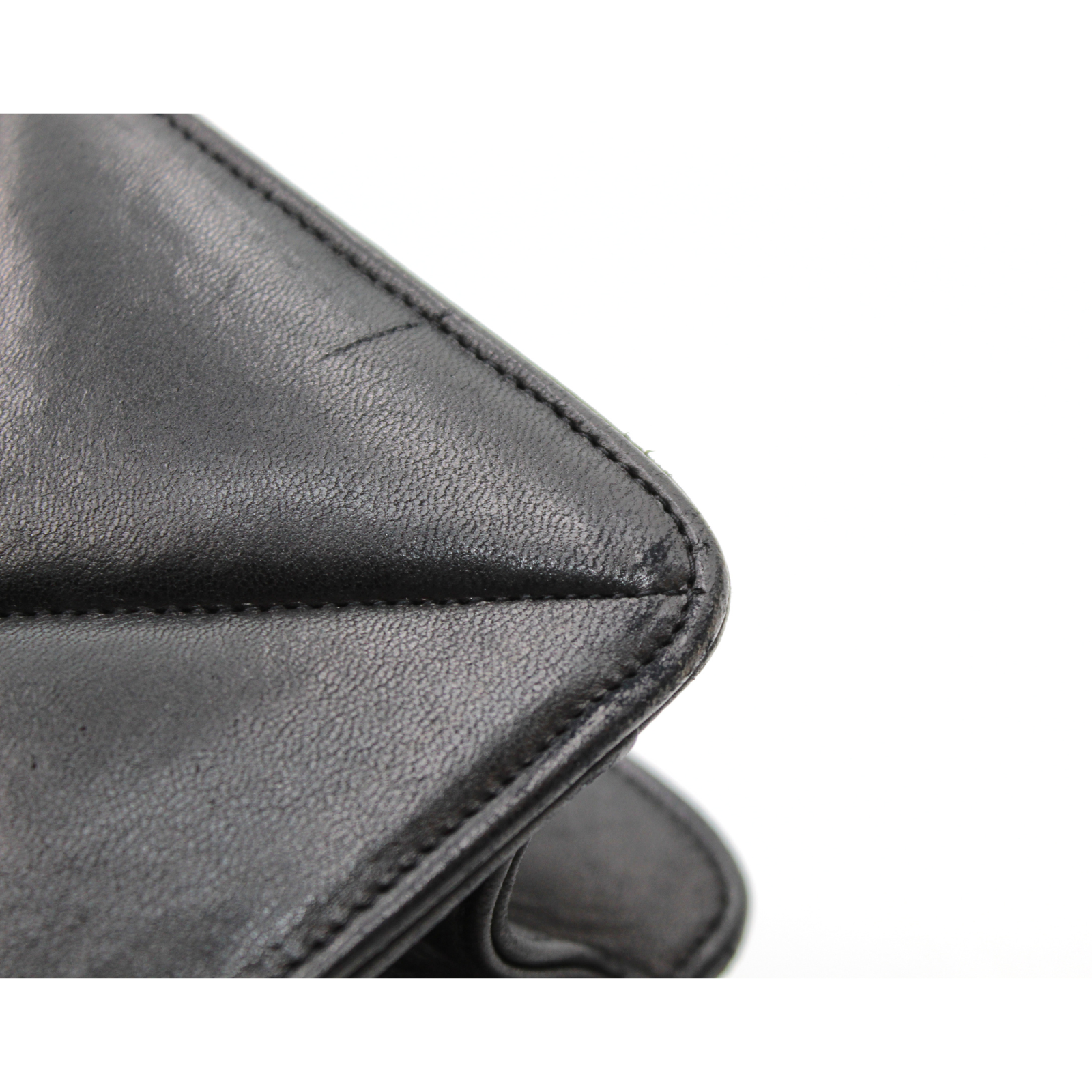 Envelope Lamb Black Shoulder Bag